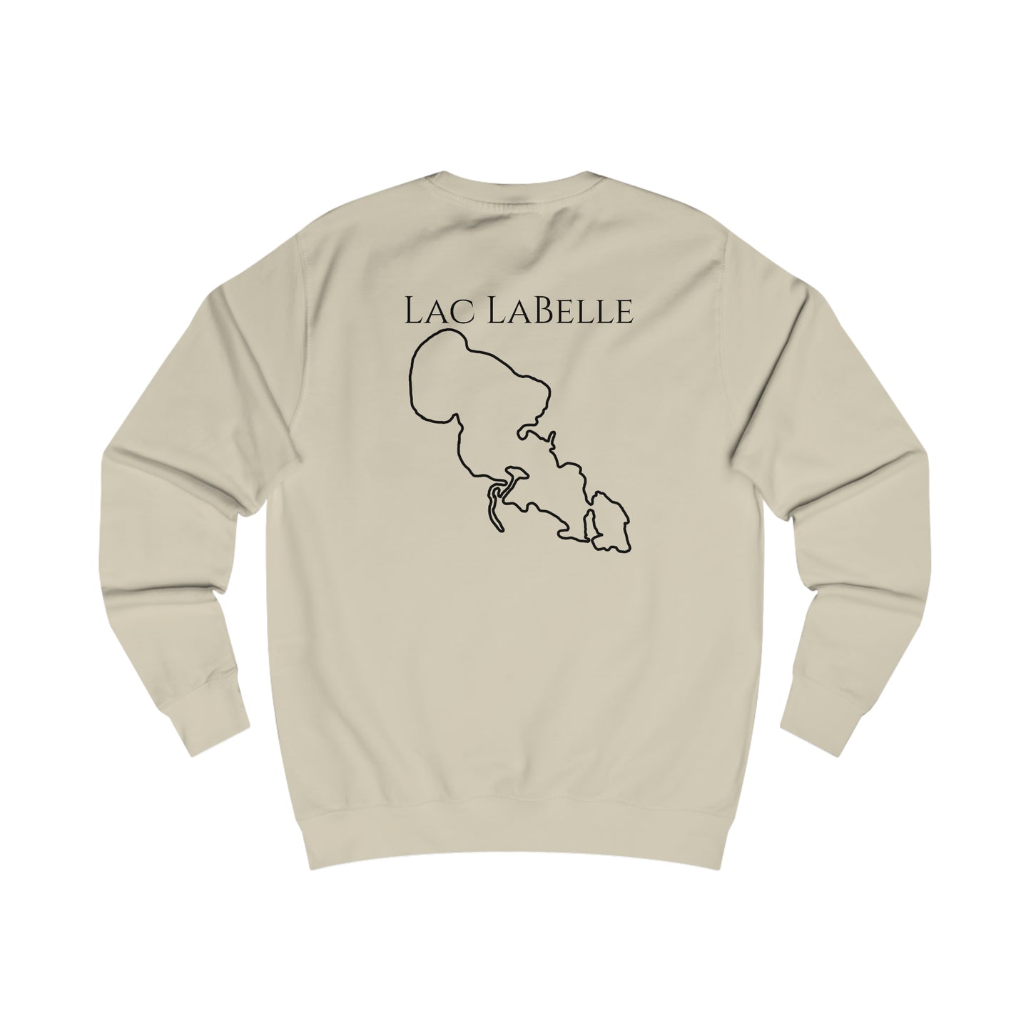 Row Boat Dog Fishing - Lac LaBelle Men's Crewneck