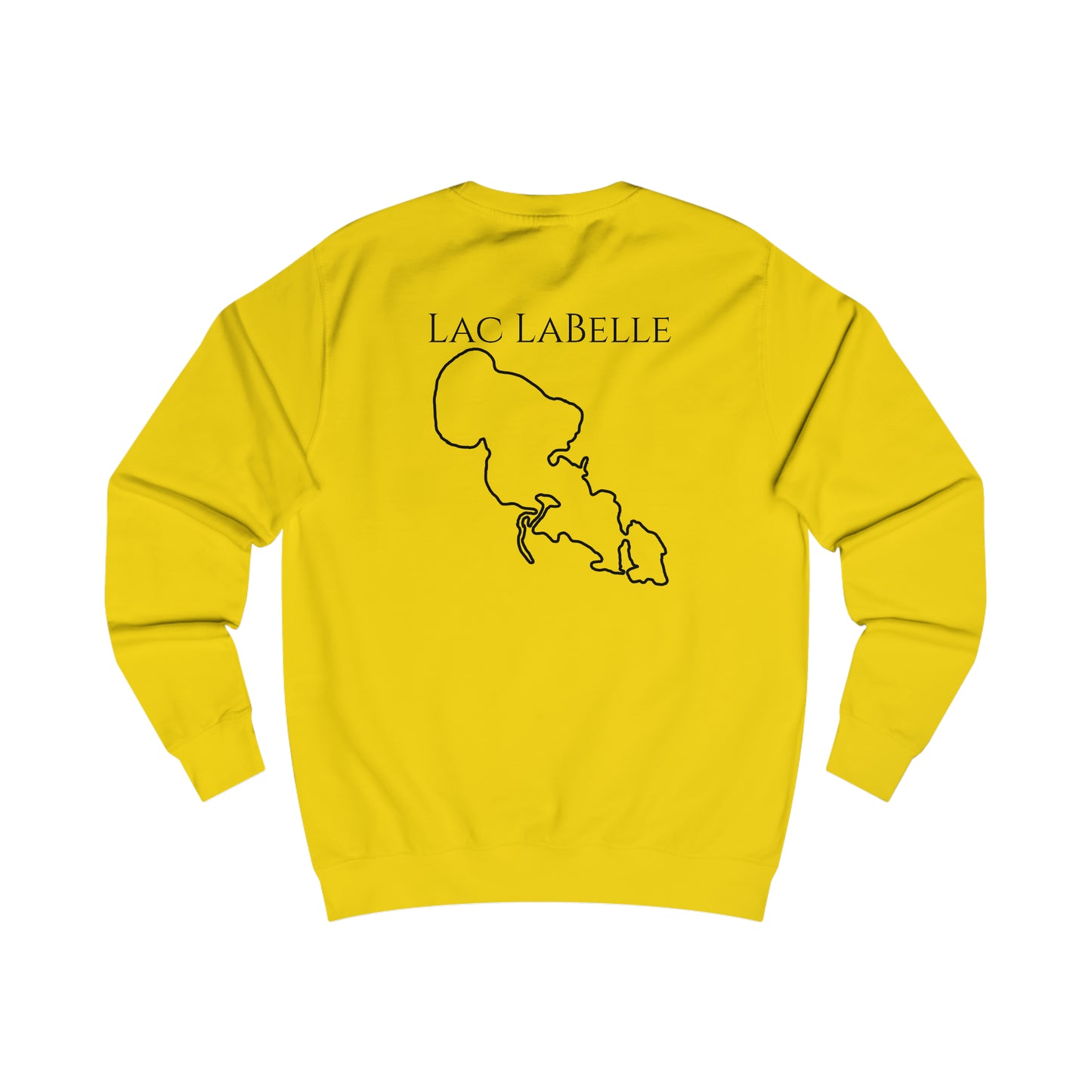 Row Boat Dog Fishing - Lac LaBelle Men's Crewneck