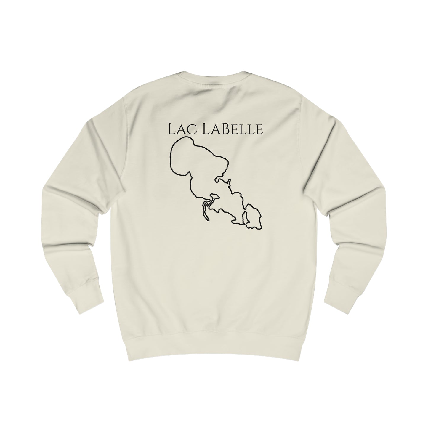 Row Boat Dog Fishing - Lac LaBelle Men's Crewneck