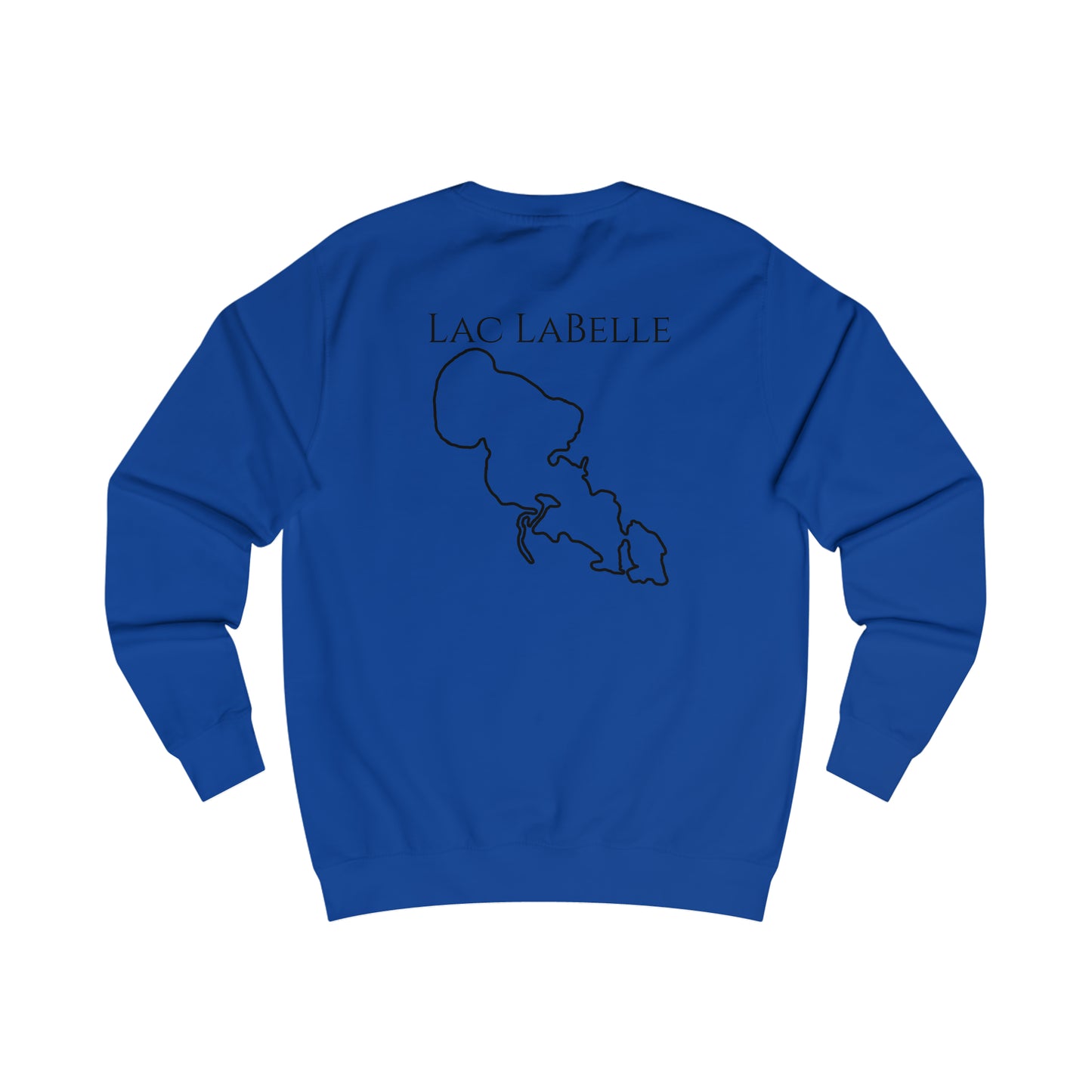 Row Boat Dog Fishing - Lac LaBelle Men's Crewneck