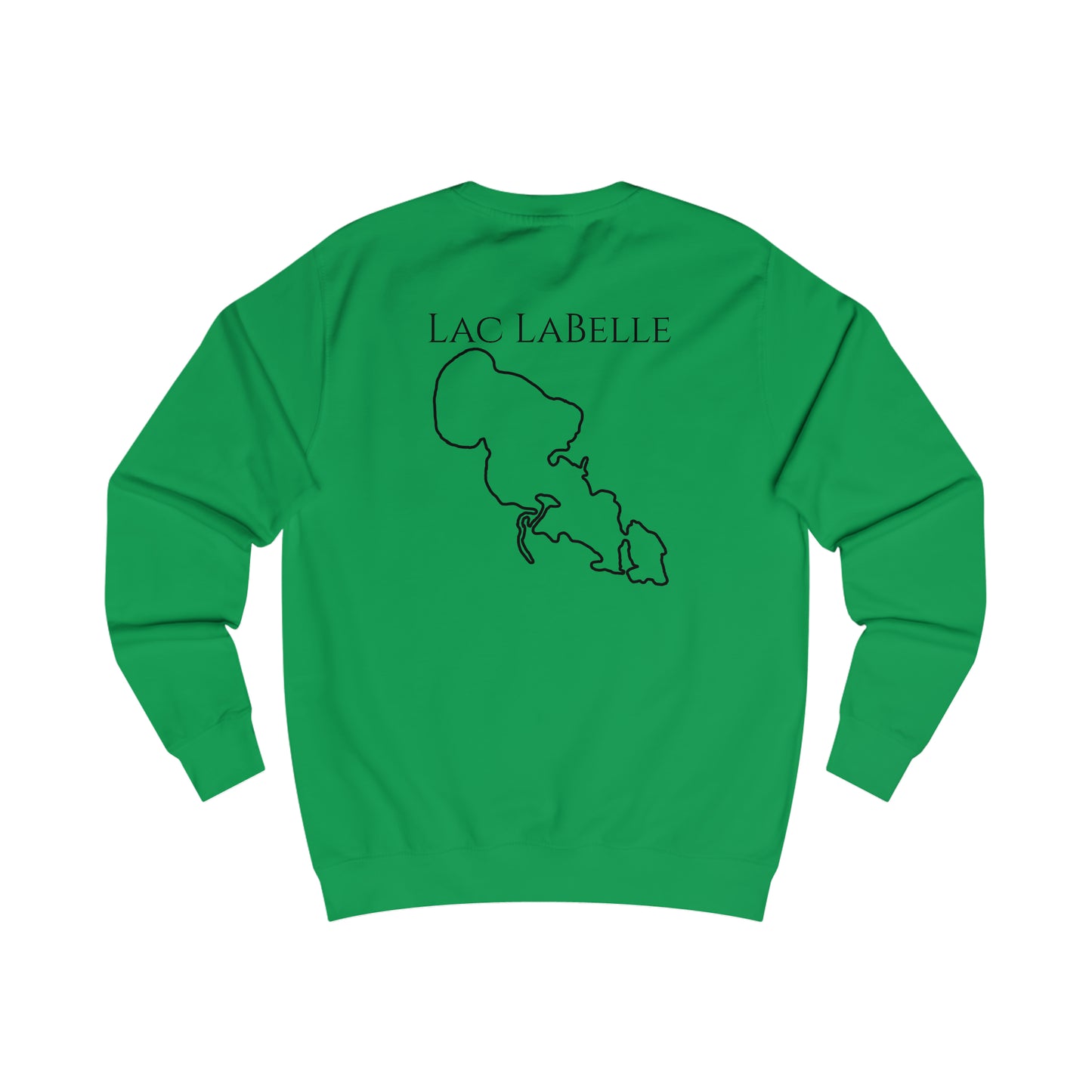 Row Boat Dog Fishing - Lac LaBelle Men's Crewneck