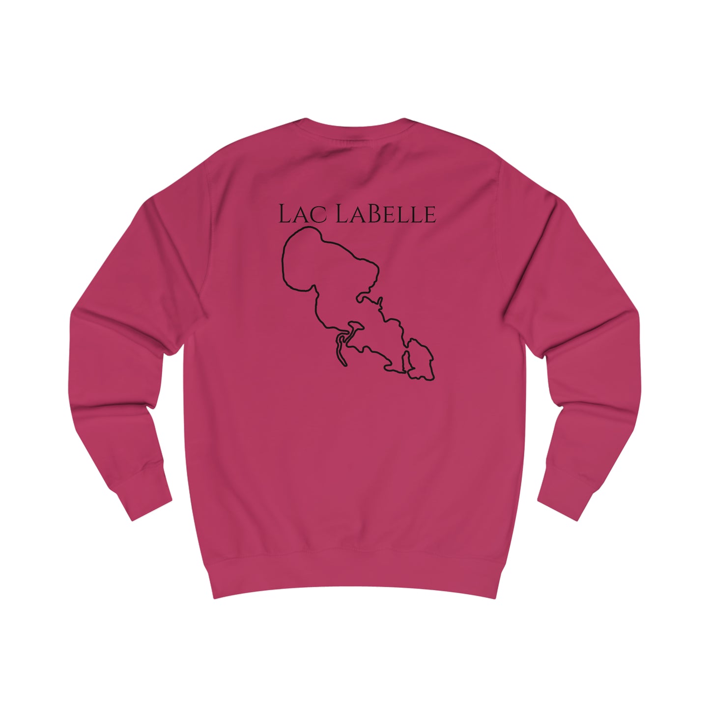 Row Boat Dog Fishing - Lac LaBelle Men's Crewneck