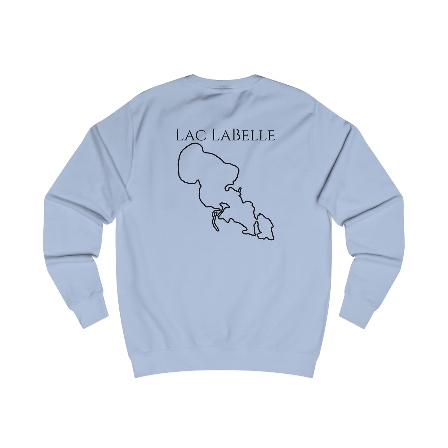 Row Boat Dog Fishing - Lac LaBelle Men's Crewneck