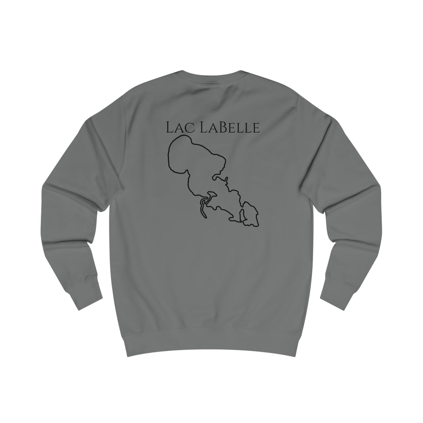 Row Boat Dog Fishing - Lac LaBelle Men's Crewneck