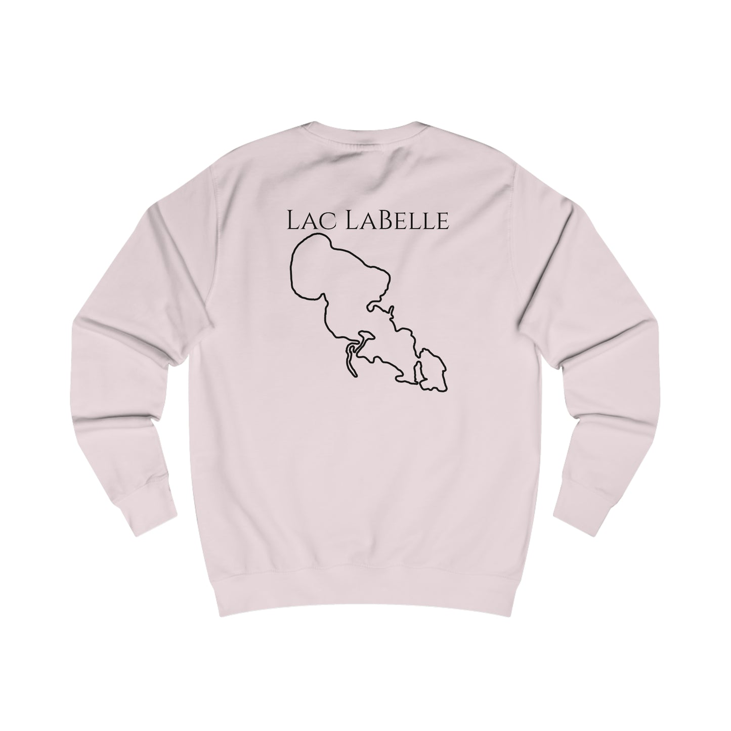 Row Boat Dog Fishing - Lac LaBelle Men's Crewneck