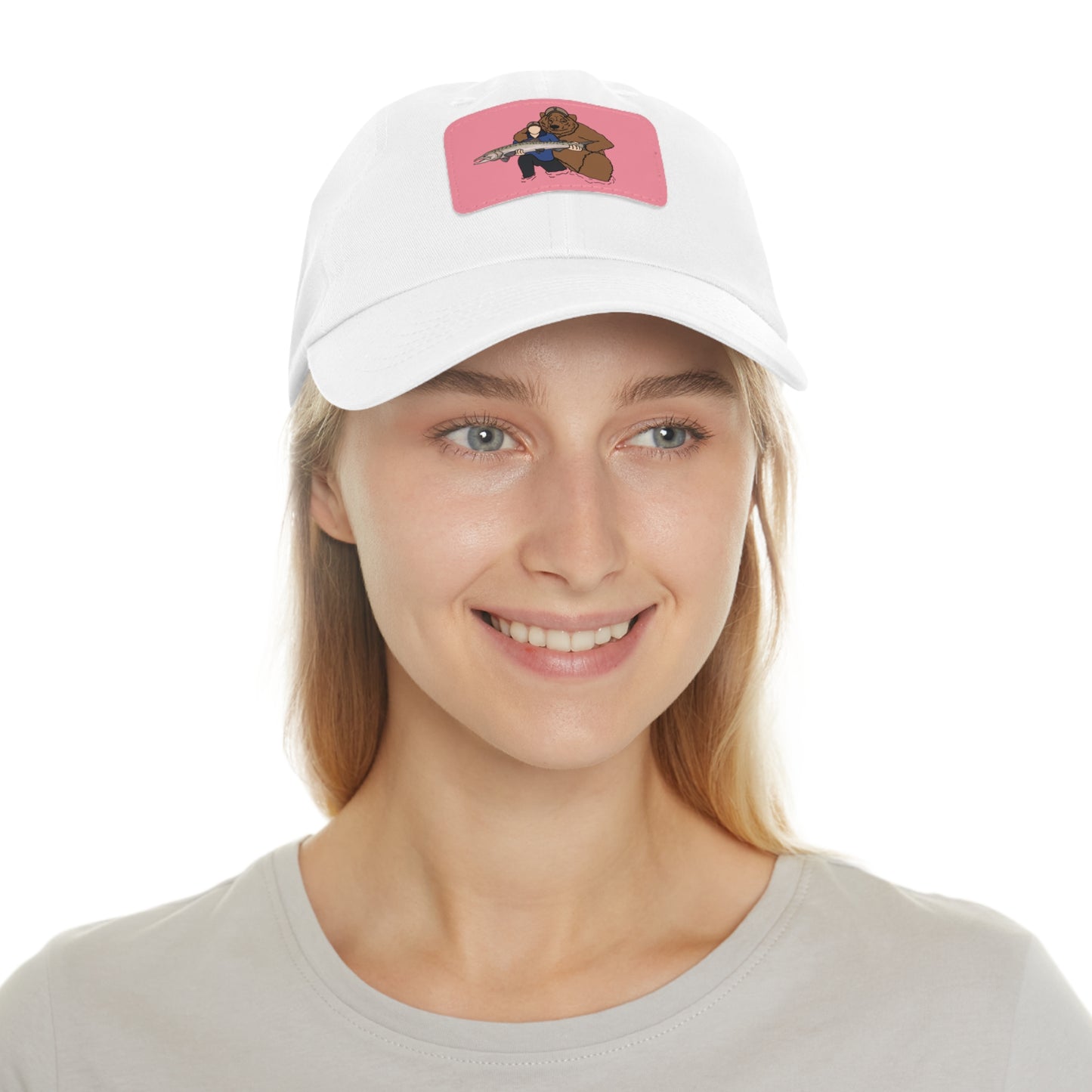 Papa Bear Plain - Hat with Leather Patch