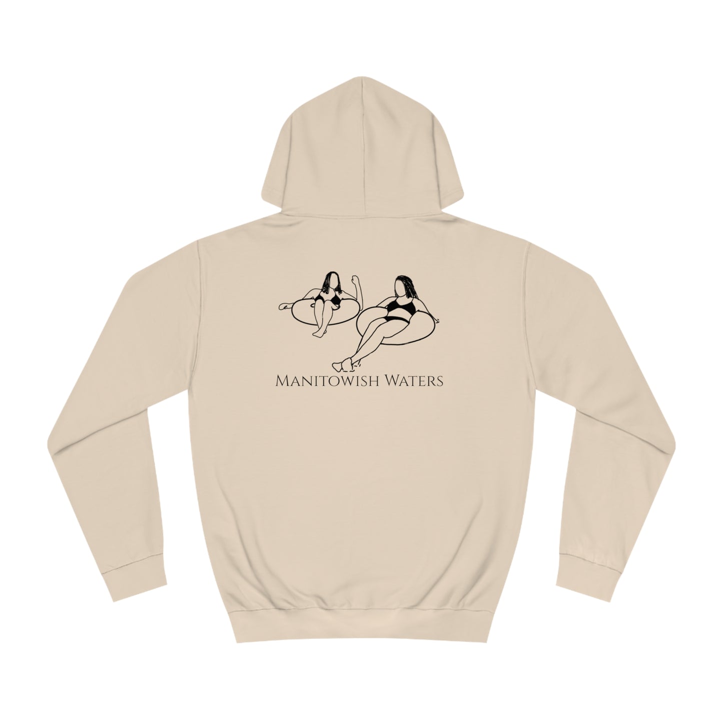 Manitowish Waters Inner Tube Girls - Unisex Hoodie medium Weight
