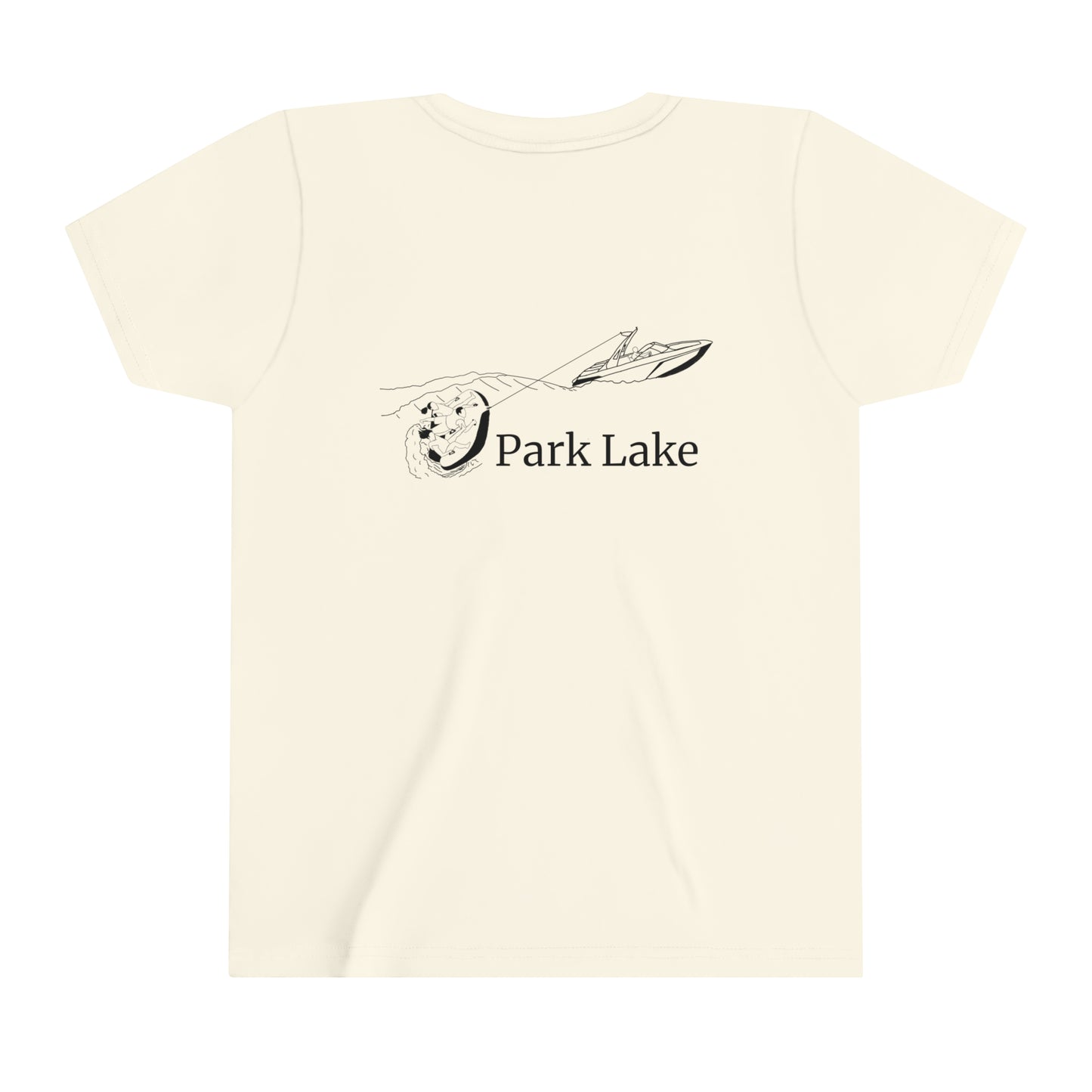 Tubing Behind Boat - Park Lake Youth Short Sleeve Tee