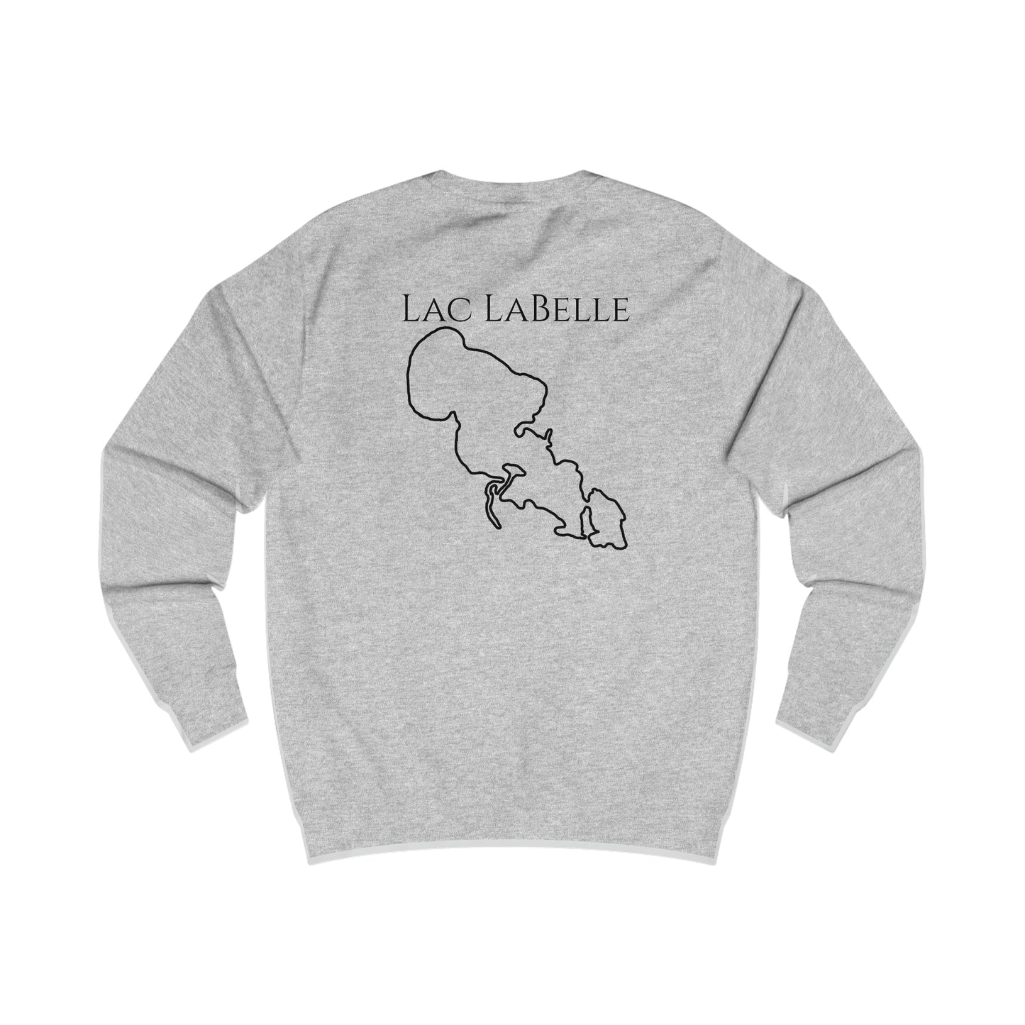 Row Boat Dog Fishing - Lac LaBelle Men's Crewneck