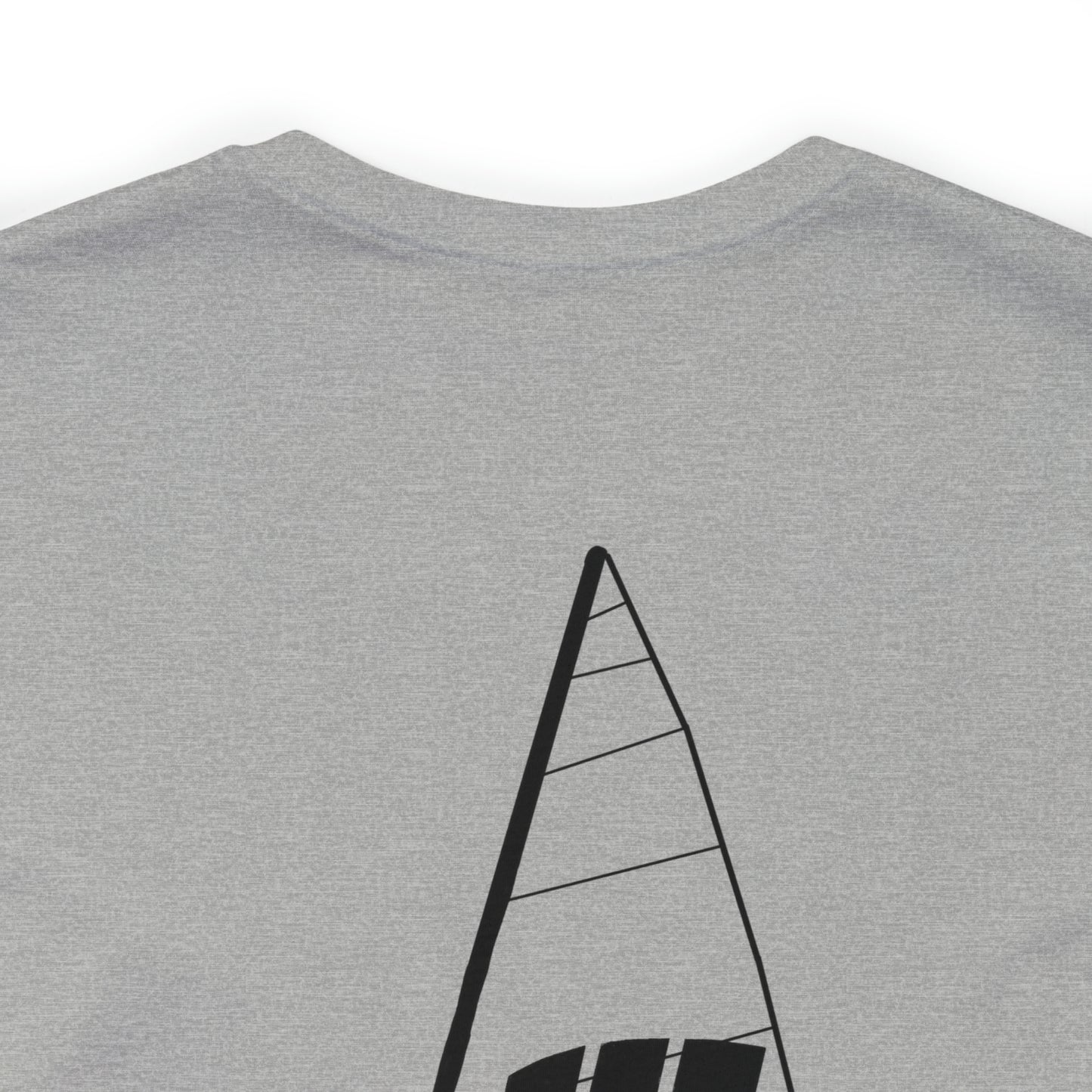 Mendota/Monona , sailboat Badger Logo - Bella & Canvas Short Sleeve