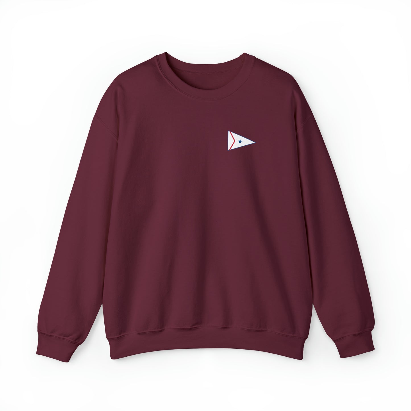 LaBelle Yacht Club Patch Plain Unisex Crewneck Sweatshirt Heavy Blend™