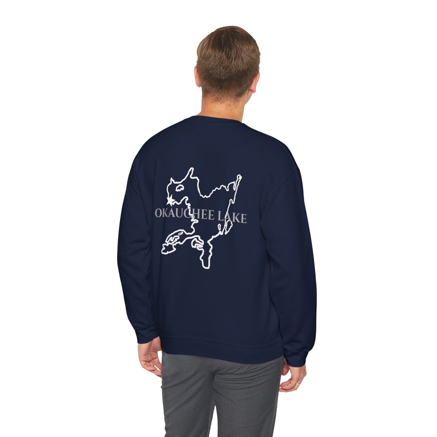 The Pinto Mansion Unisex Crewneck Sweatshirt Heavyblend
