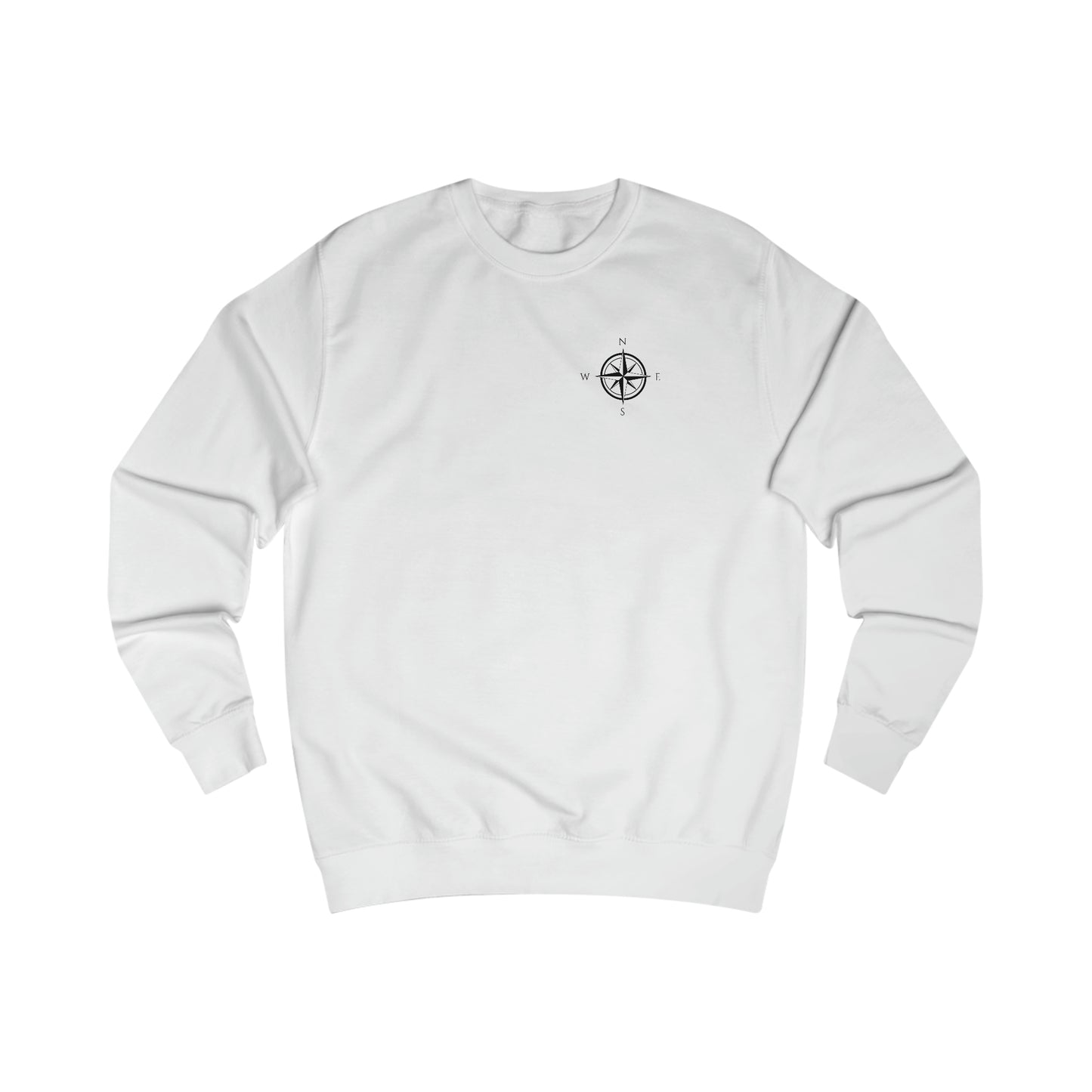 Manitowish Waters Compass Rose - Men's Sweatshirt