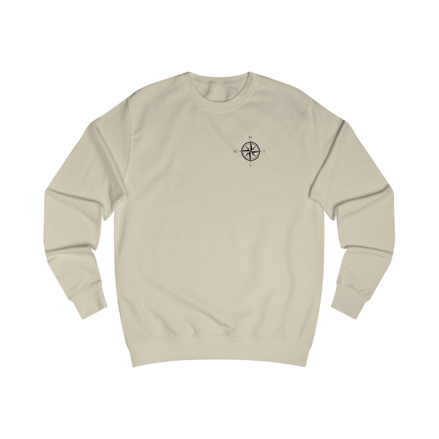Manitowish Waters Compass Rose - Men's Sweatshirt