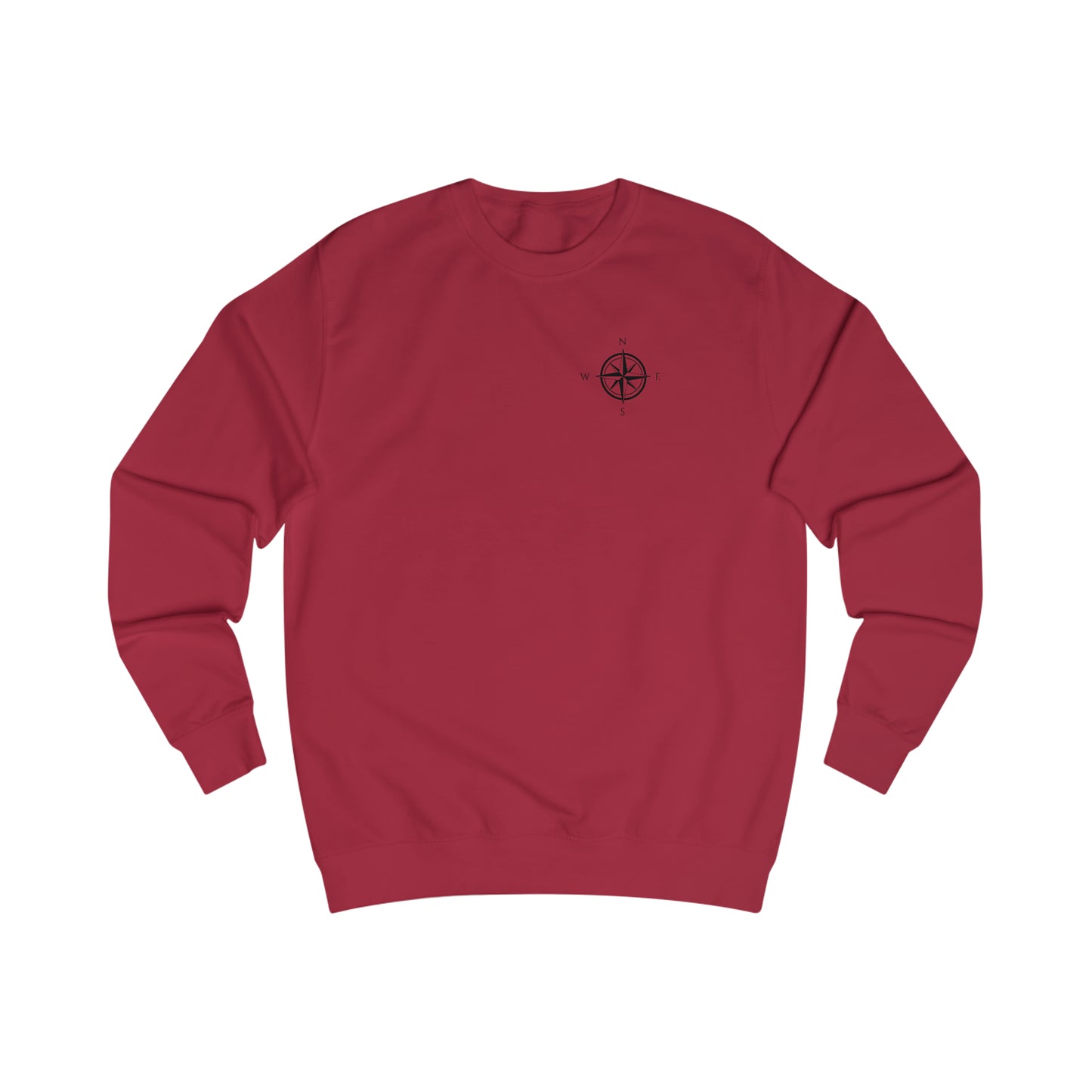 Manitowish Waters Compass Rose - Men's Sweatshirt