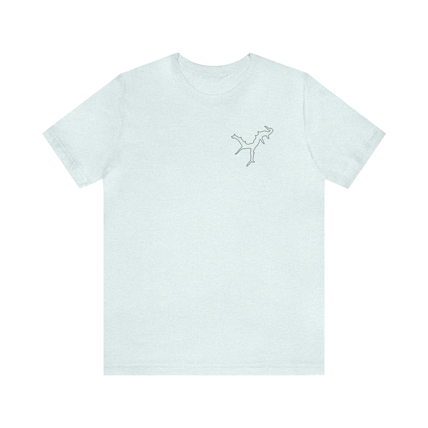 Dutch Hollow Lake, Inner Tube Girls - Unisex Lightweight Short Sleeve Tee