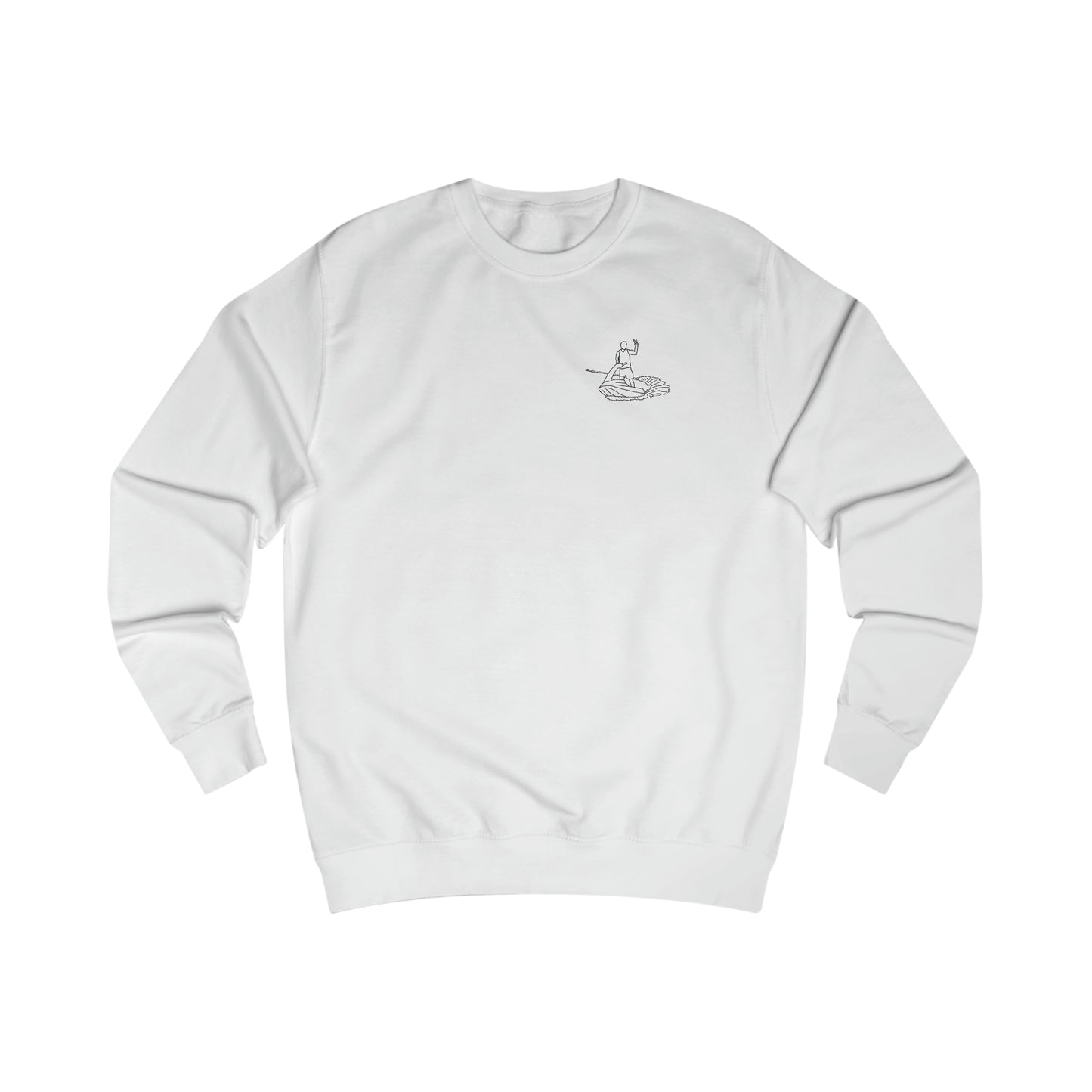 Standup Jetski - Lac LaBelle Men's Sweatshirt