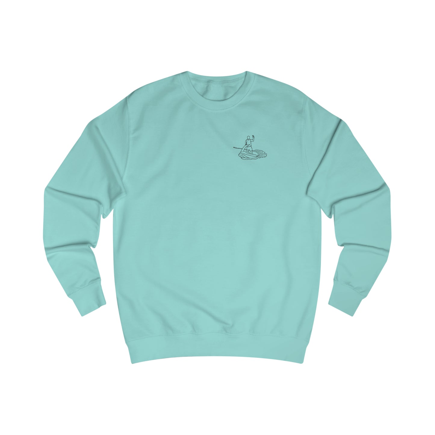 Standup Jetski - Lac LaBelle Men's Sweatshirt