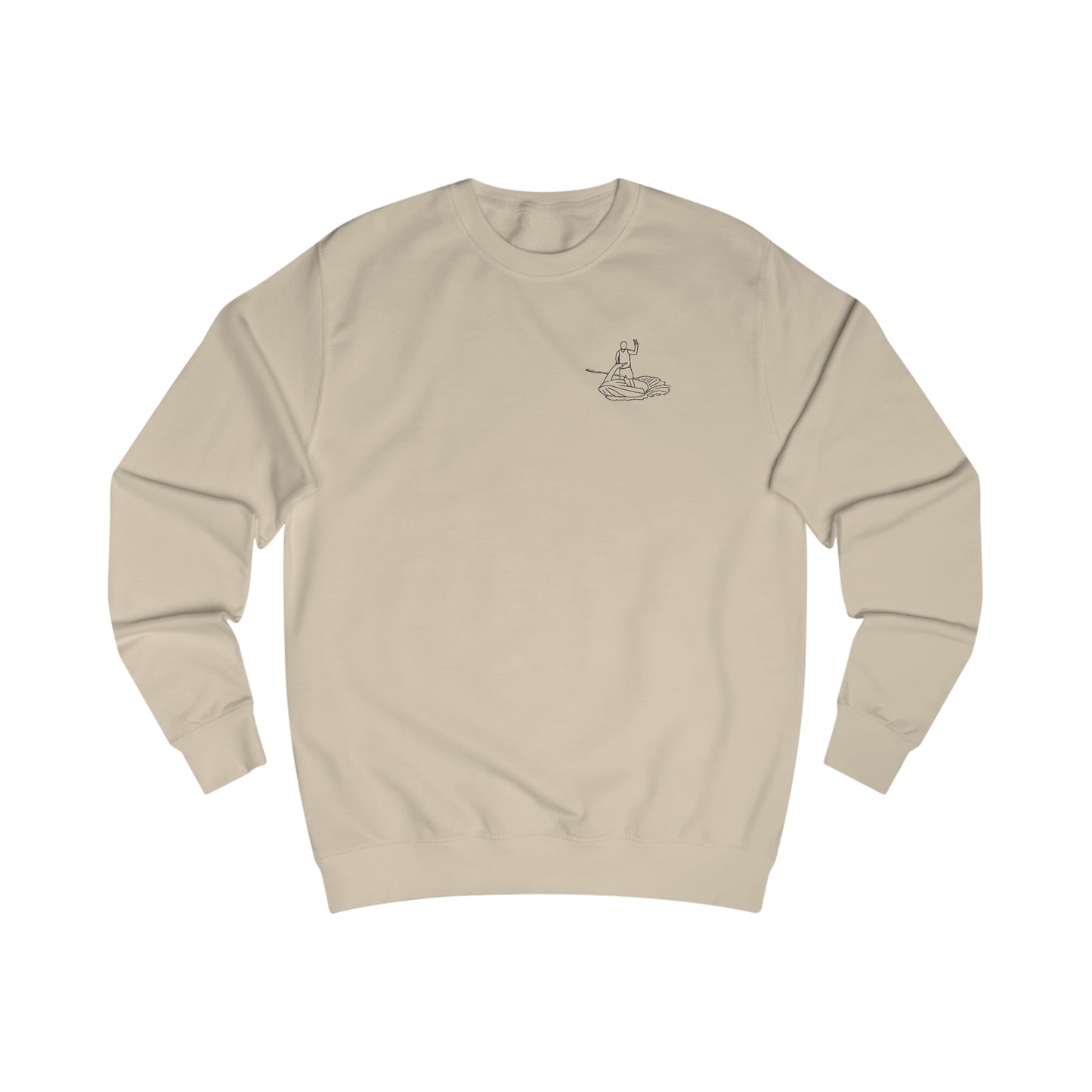 Standup Jetski - Lac LaBelle Men's Sweatshirt