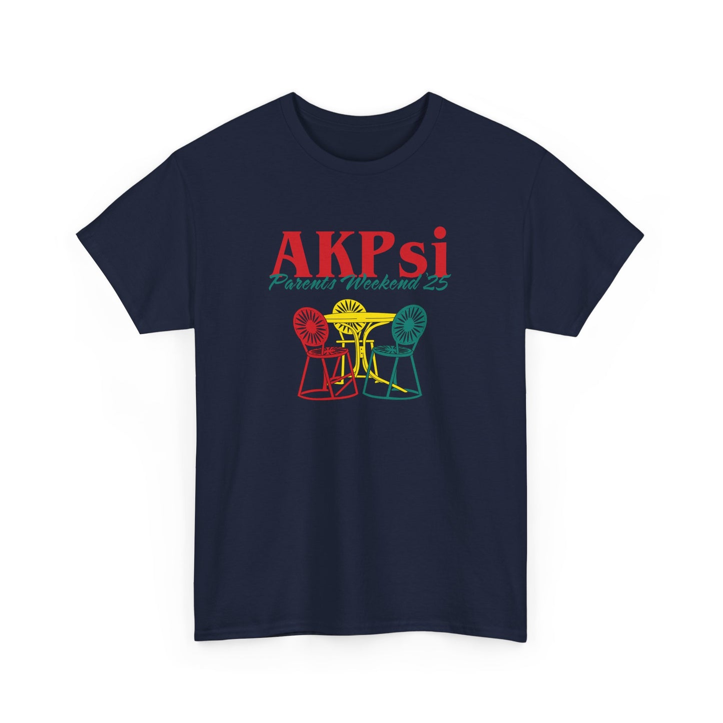 AKPsi Parents Weekend Unisex Heavy Cotton Tee - Celebrate with Comfort!