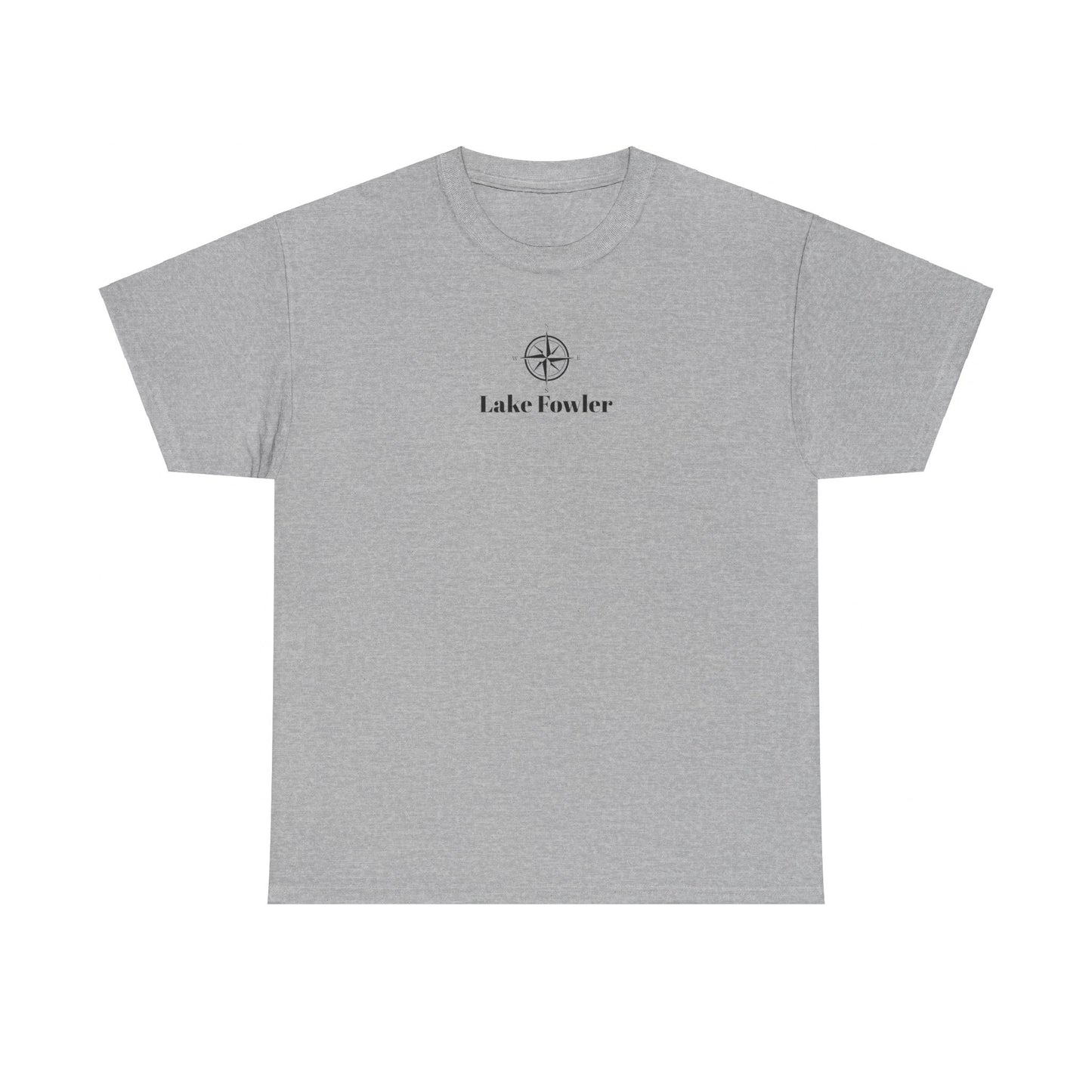 Lake Fowler Compass Rose Unisex Heavy Cotton Tee