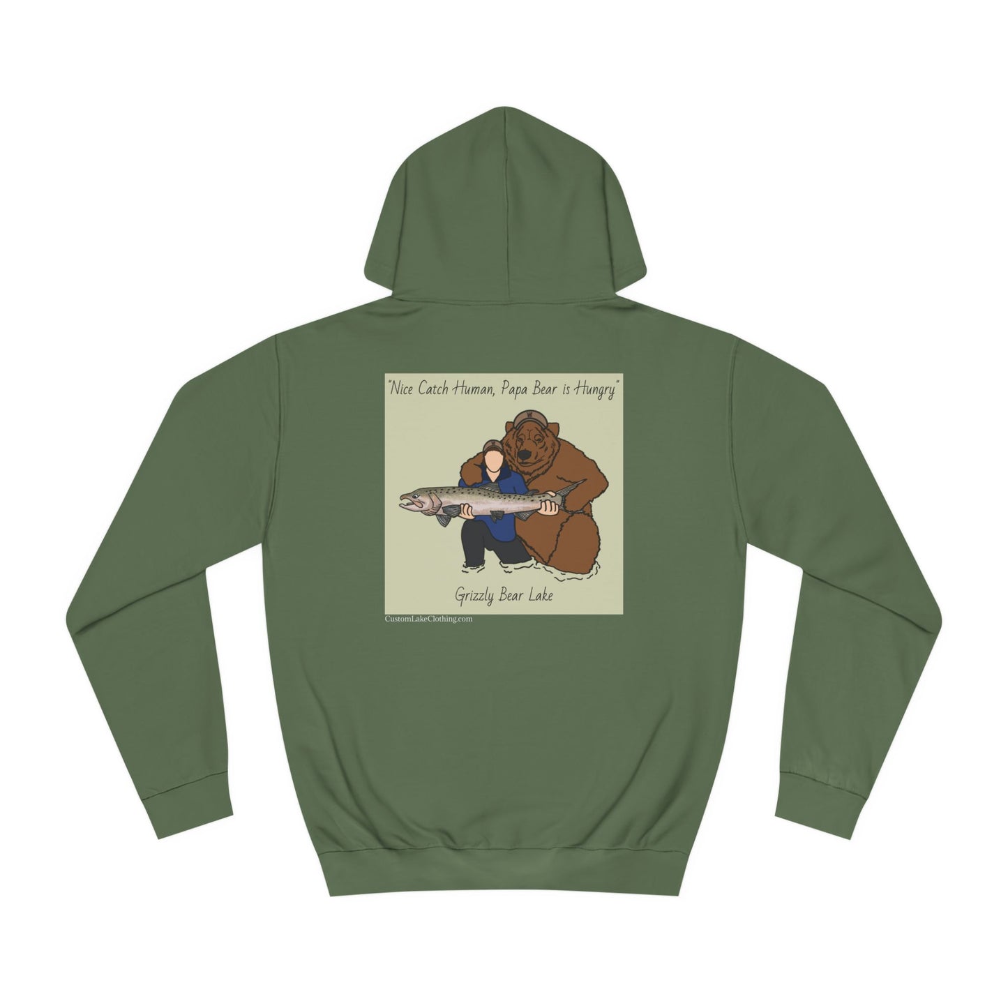 Medium Weight Hoodie (Papa Bear Design)