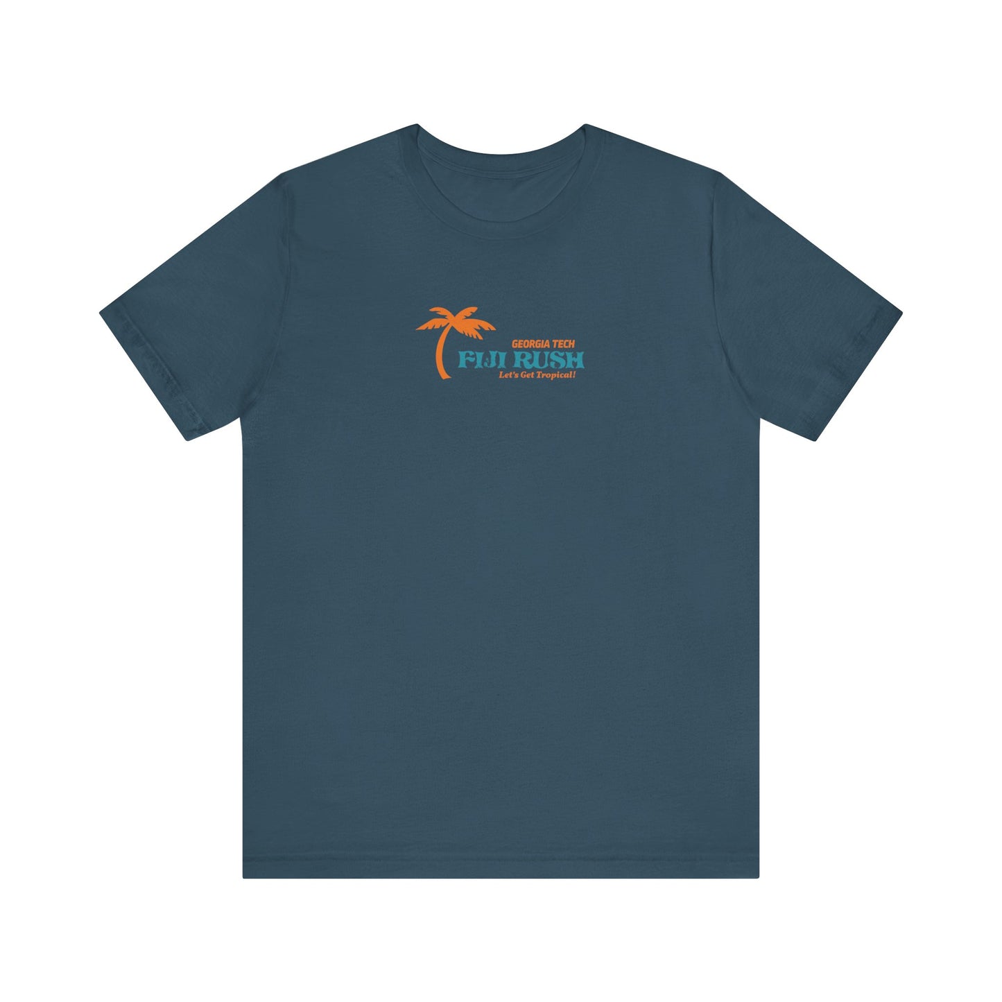 Georgia Tech Fiji Rush Unisex Lightweight Short Sleeve Tee