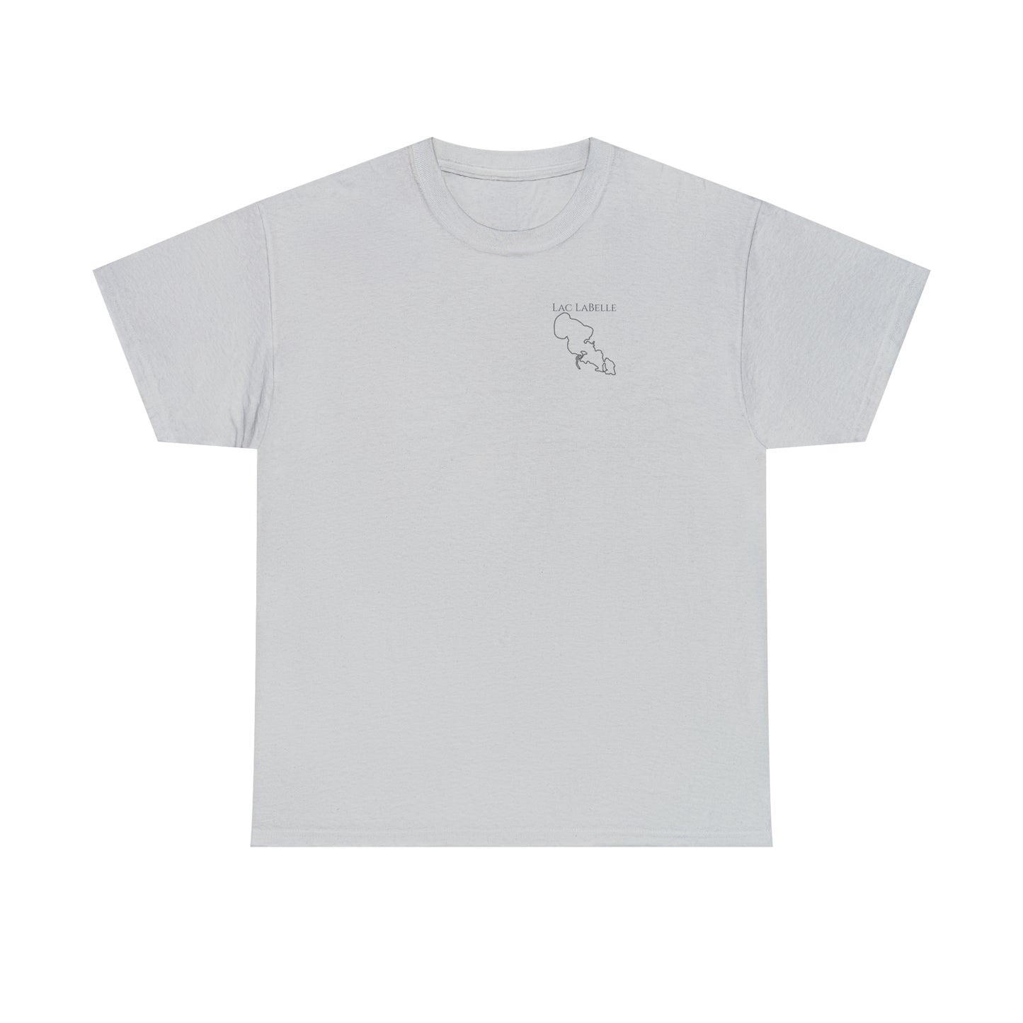 Lac LaBelle Plain Back - Unisex Heavyweight Short Sleeve Tee
