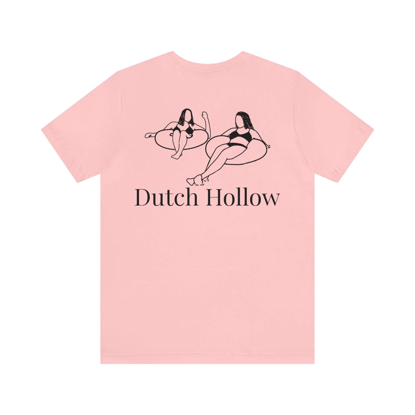 Dutch Hollow Lake, Inner Tube Girls - Unisex Lightweight Short Sleeve Tee