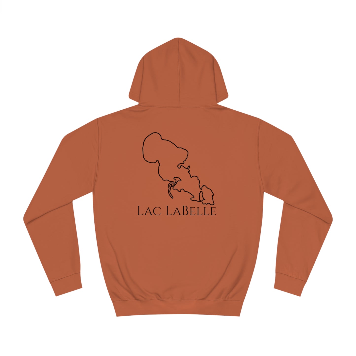 Trolling Motor Fishing Patch - Lac LaBelle Unisex Hoodie Medium Weight