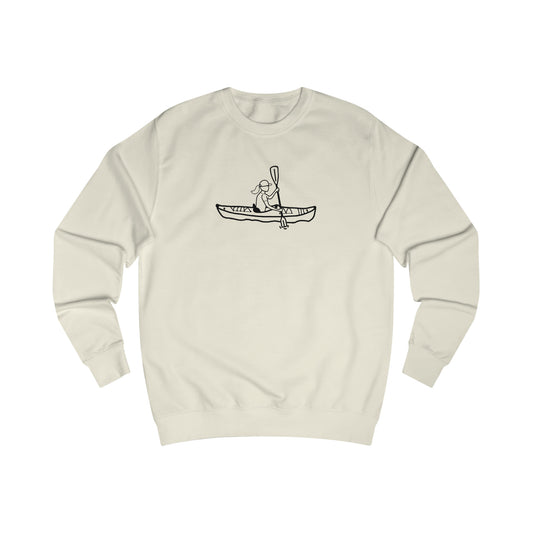 Eagle River Kayak Girl - Men's Crewneck