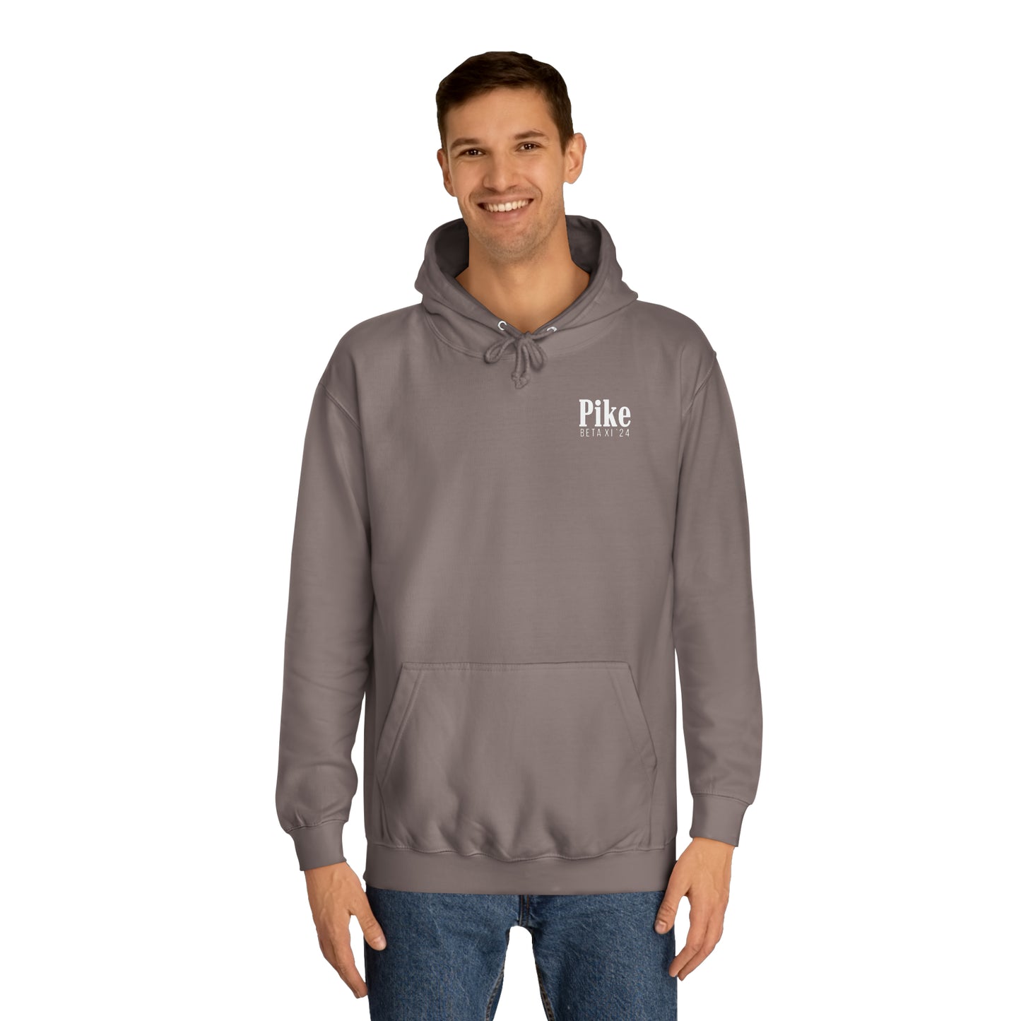 Pike Final Mockup Budweiser Red Unisex Hoodie Medium Weight