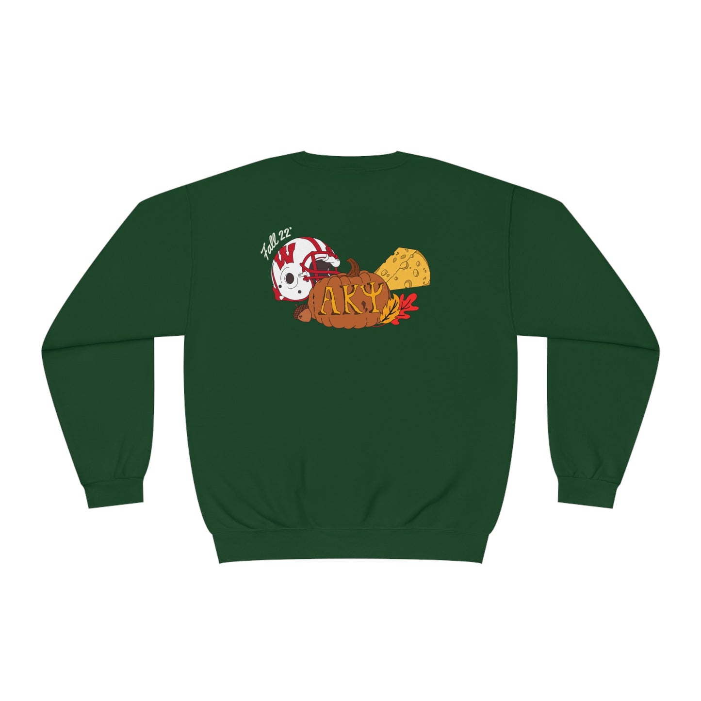 Fall 22 AkPsi With Leaf - Unisex NuBlend® Crewneck Sweatshirt