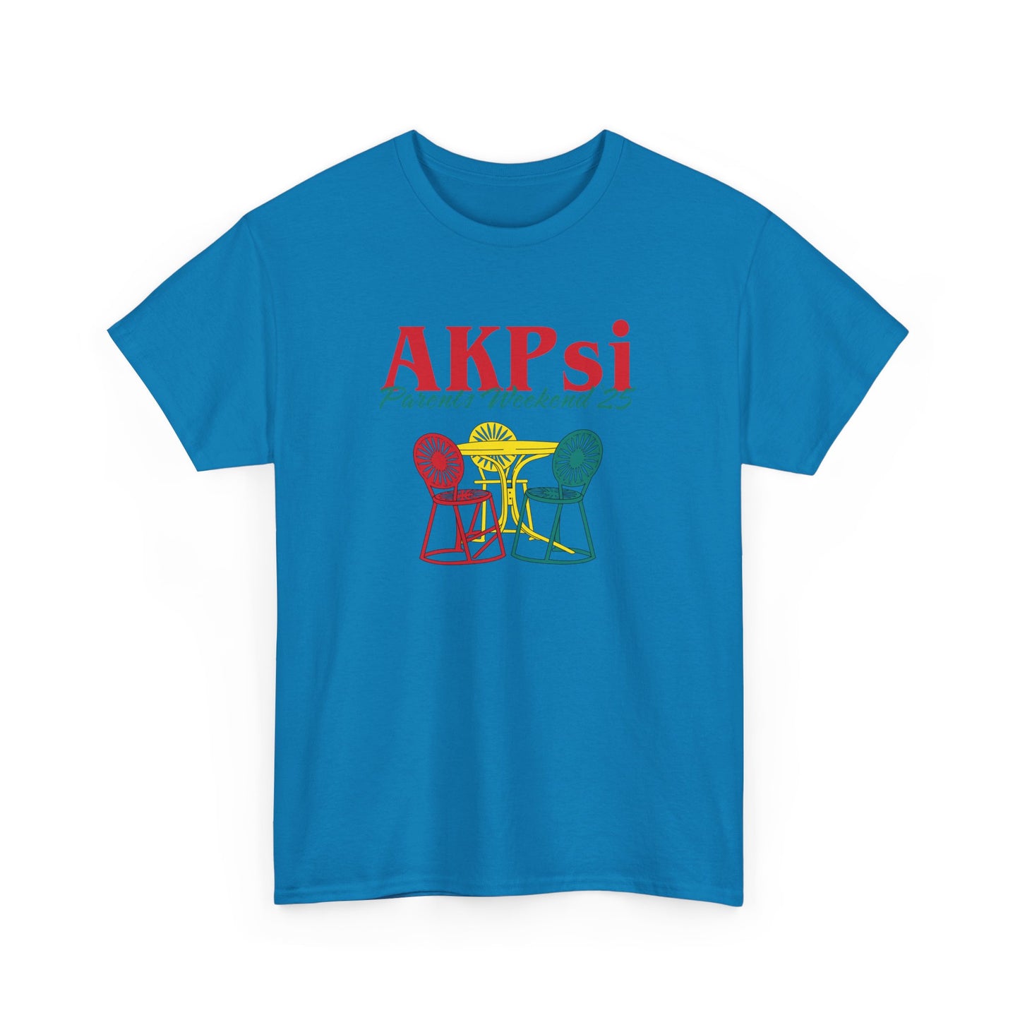 AKPsi Parents Weekend Unisex Heavy Cotton Tee - Celebrate with Comfort!