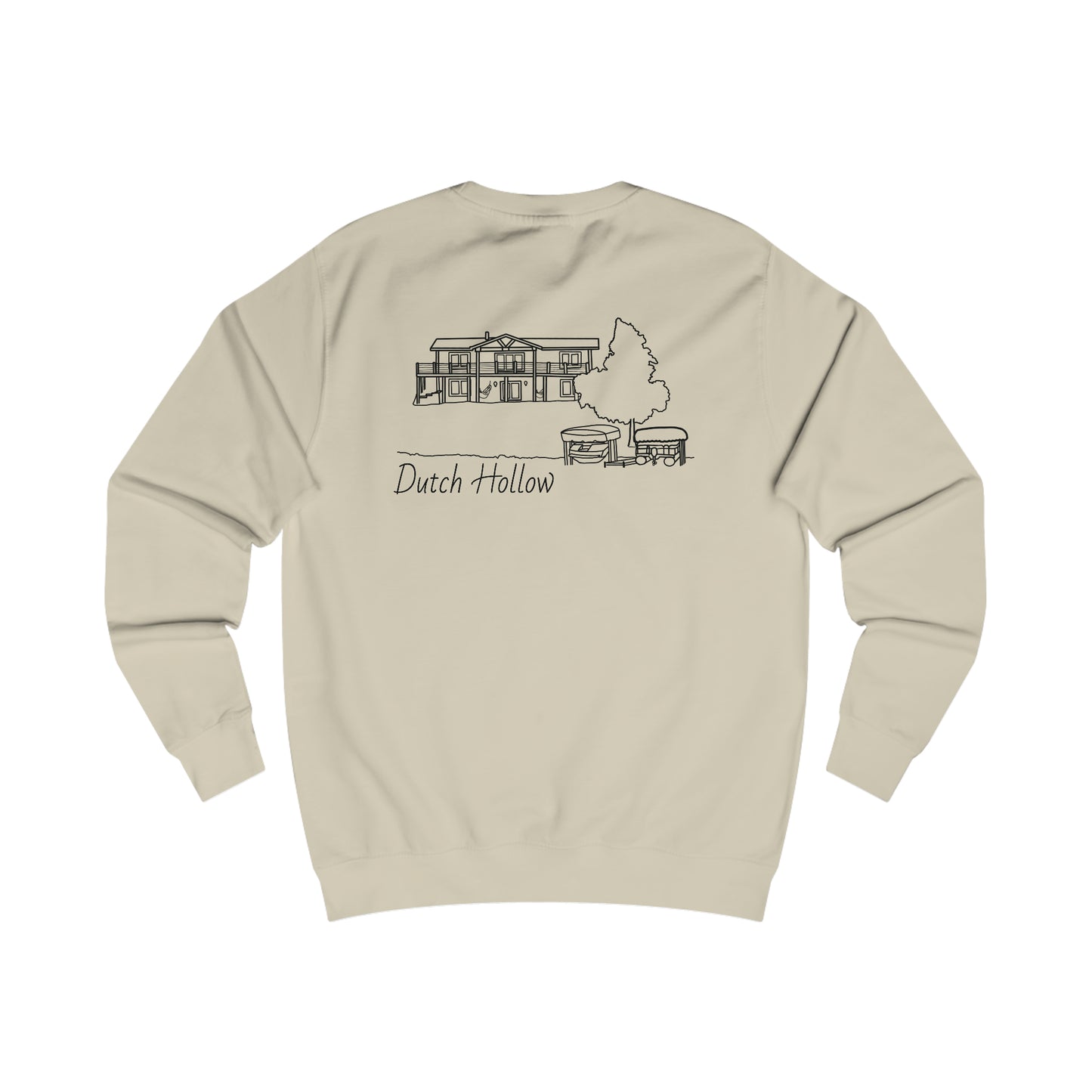 Beer Die Dutch Hollow Cabin - Men's Crewneck