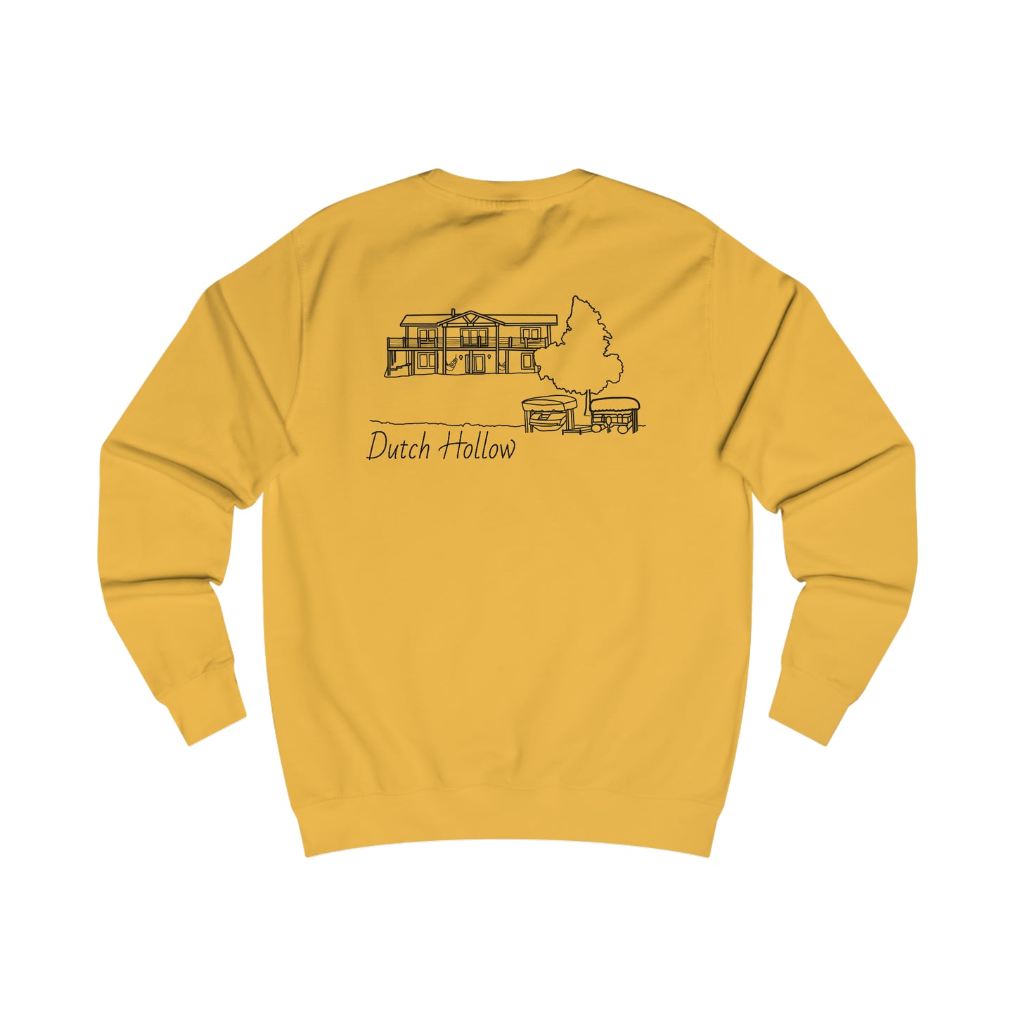 Beer Die Dutch Hollow Cabin - Men's Crewneck