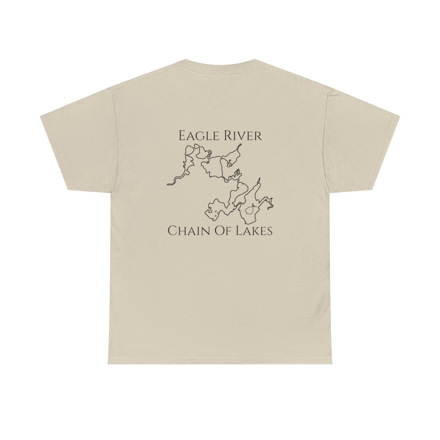 Eagle River Inner Tube Girl - Unisex Heavy Tee Shirt