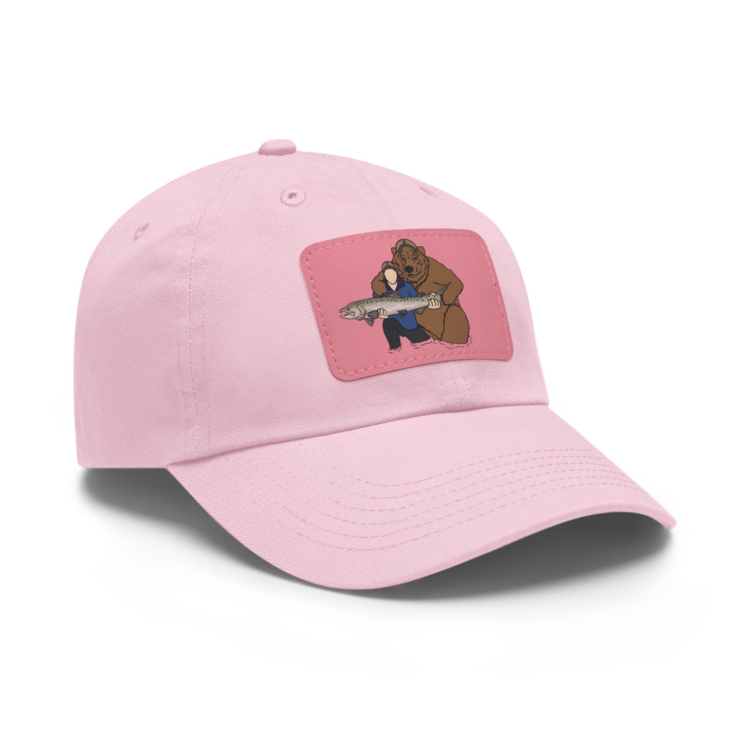 Papa Bear Plain - Hat with Leather Patch