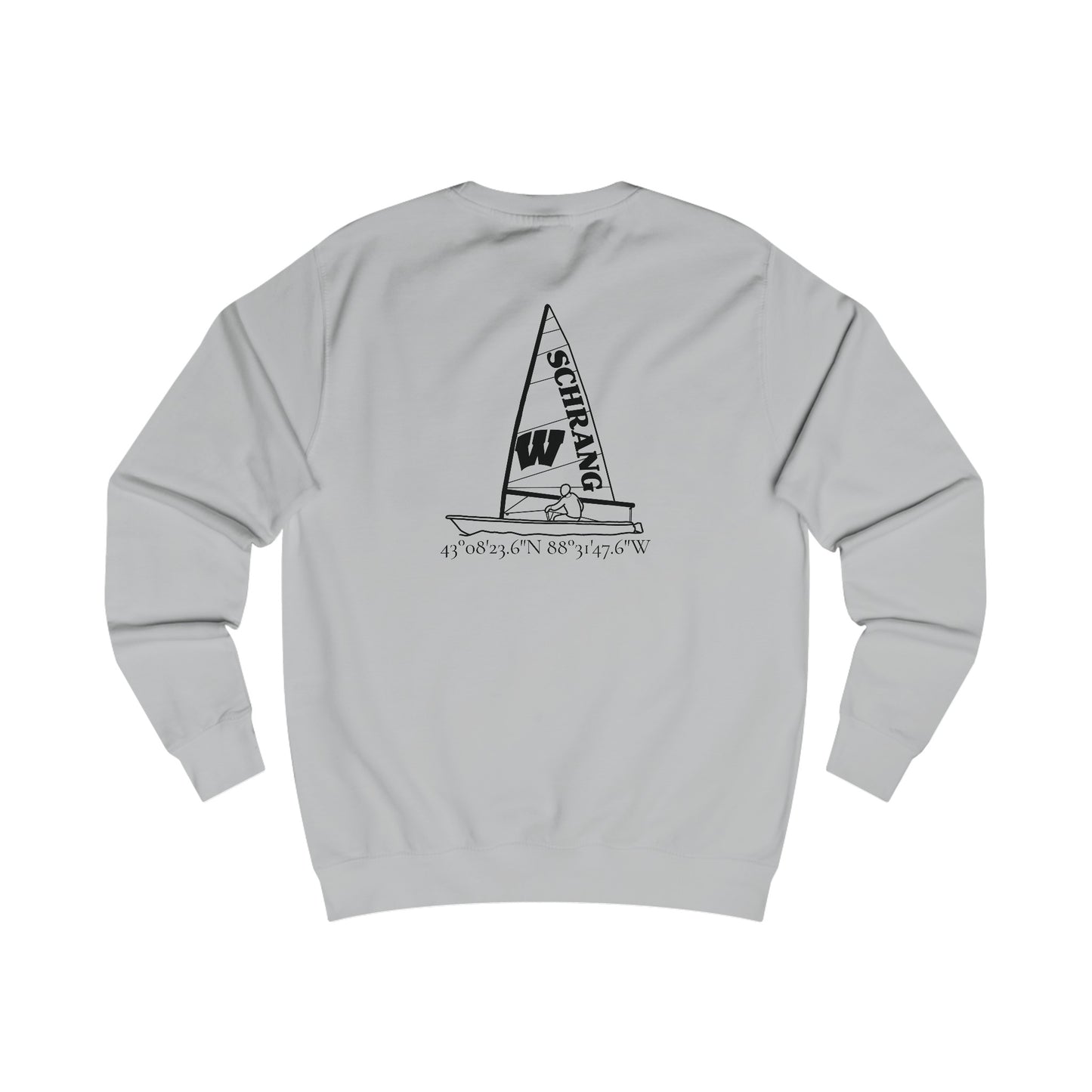 Shrang Sailing Compass Rose Unisex Crewneck Sweatshirt