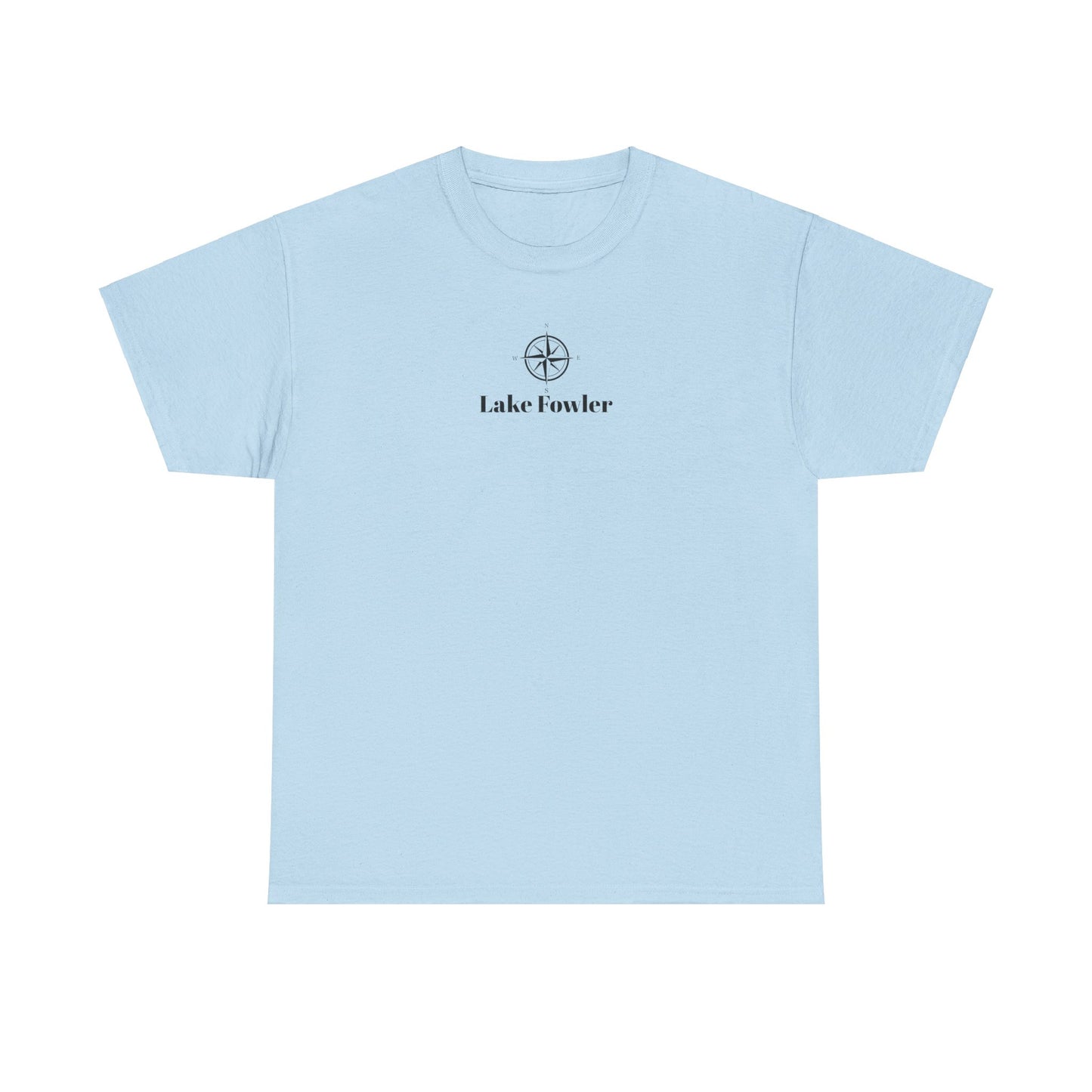Lake Fowler Compass Rose Unisex Heavy Cotton Tee