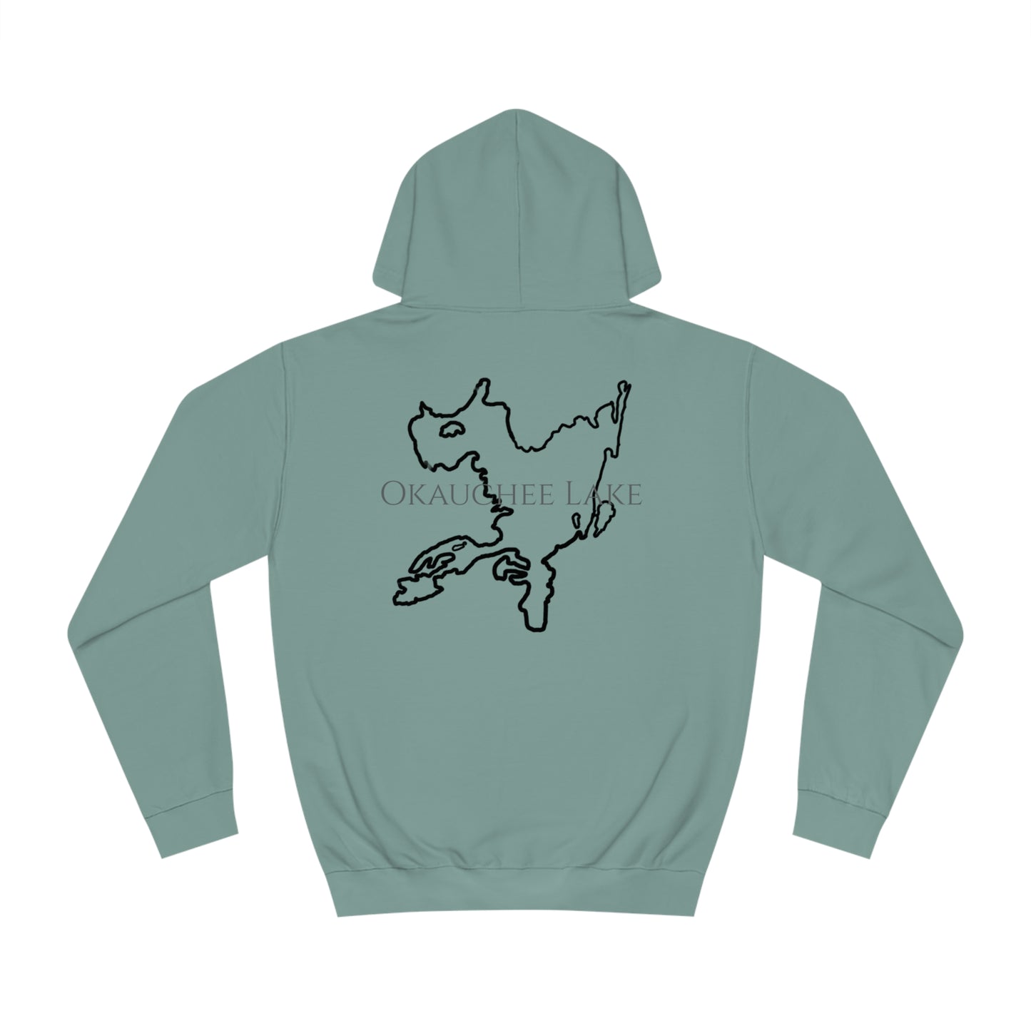 Okauchee Lake Compass Rose Patch - Unisex Hoodie Medium Weight