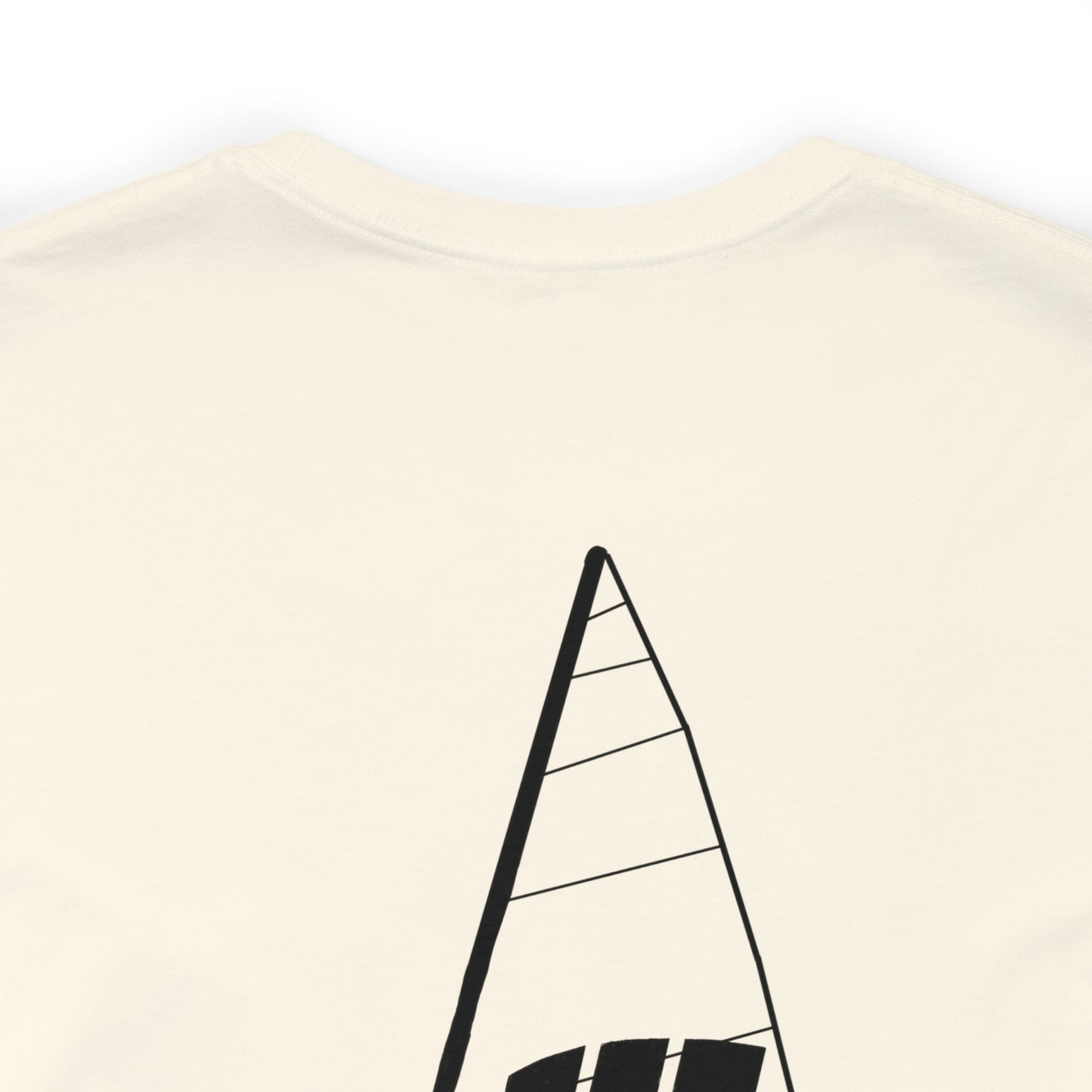 Mendota/Monona , sailboat Badger Logo - Bella & Canvas Short Sleeve