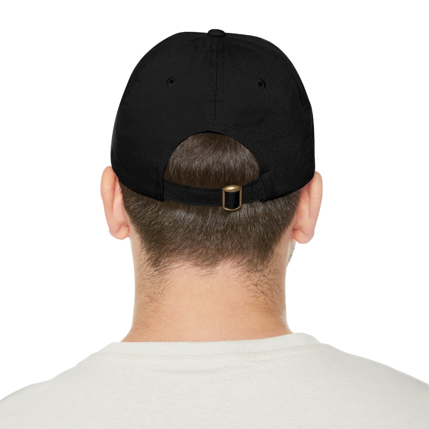 Park Lake Embroidered Hat with Leather Patch