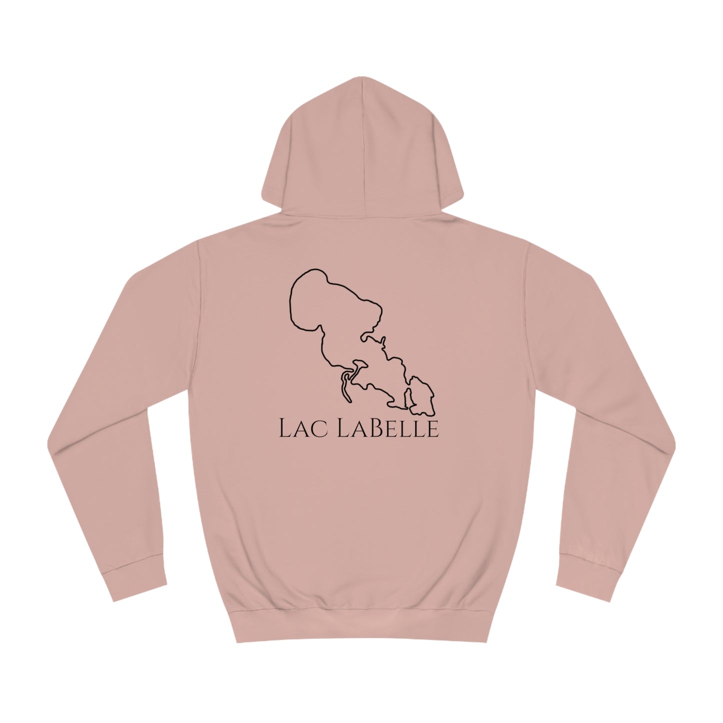 Trolling Motor Fishing Patch - Lac LaBelle Unisex Hoodie Medium Weight