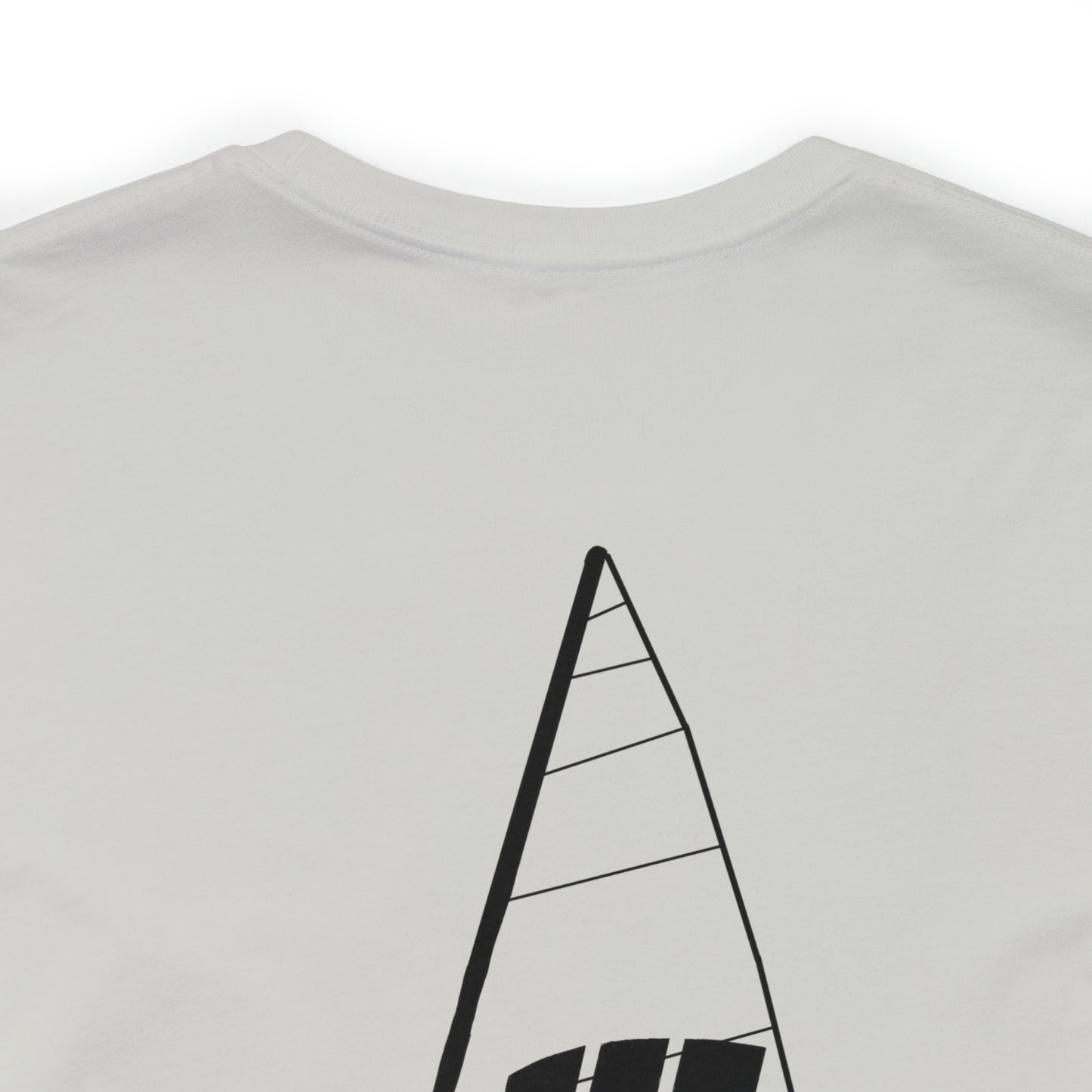 Mendota/Monona , sailboat Badger Logo - Bella & Canvas Short Sleeve