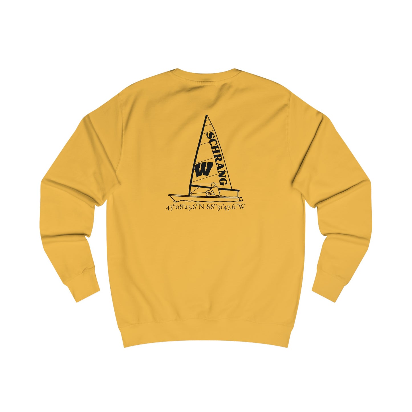 Shrang Sailing Compass Rose Unisex Crewneck Sweatshirt