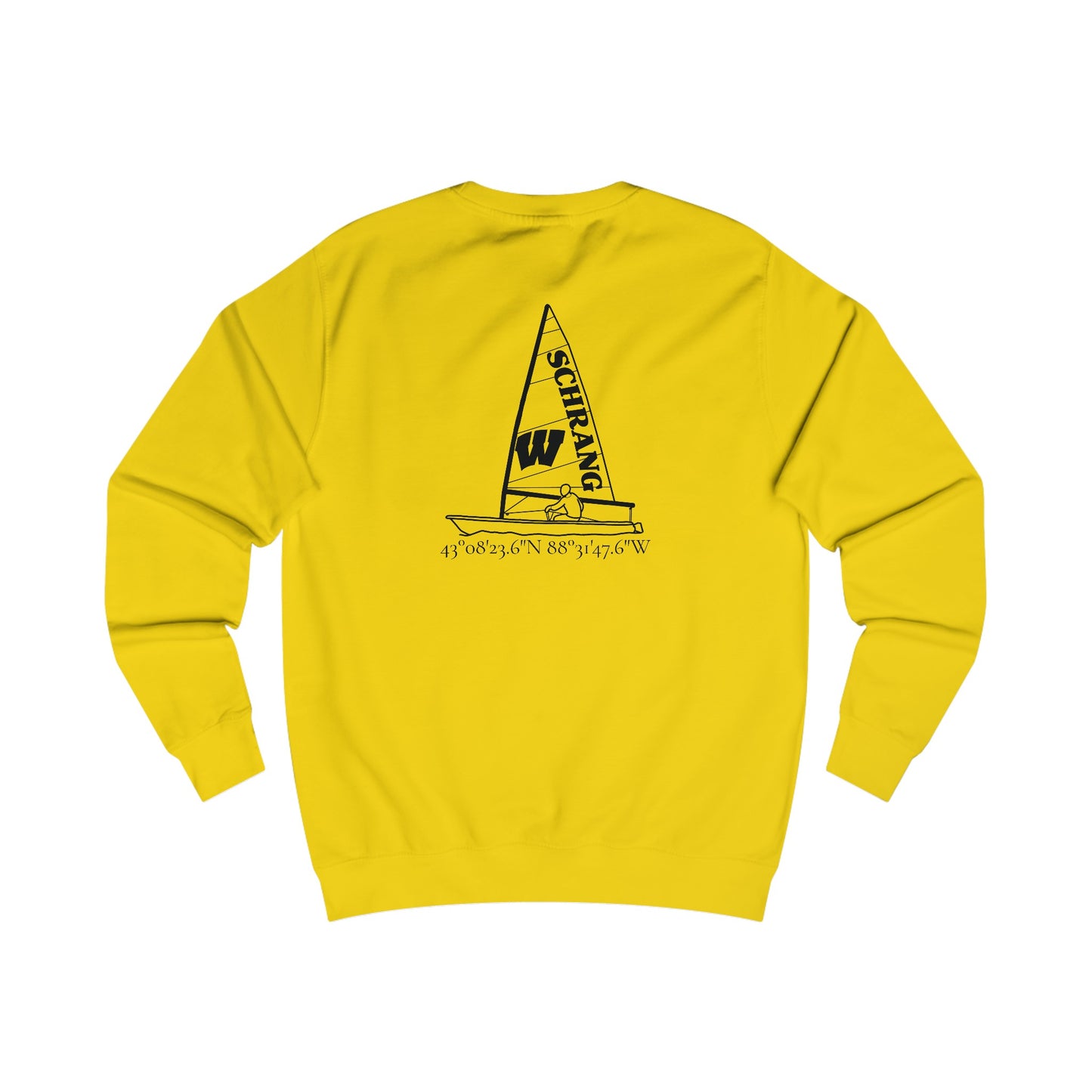 Shrang Sailing Compass Rose Unisex Crewneck Sweatshirt