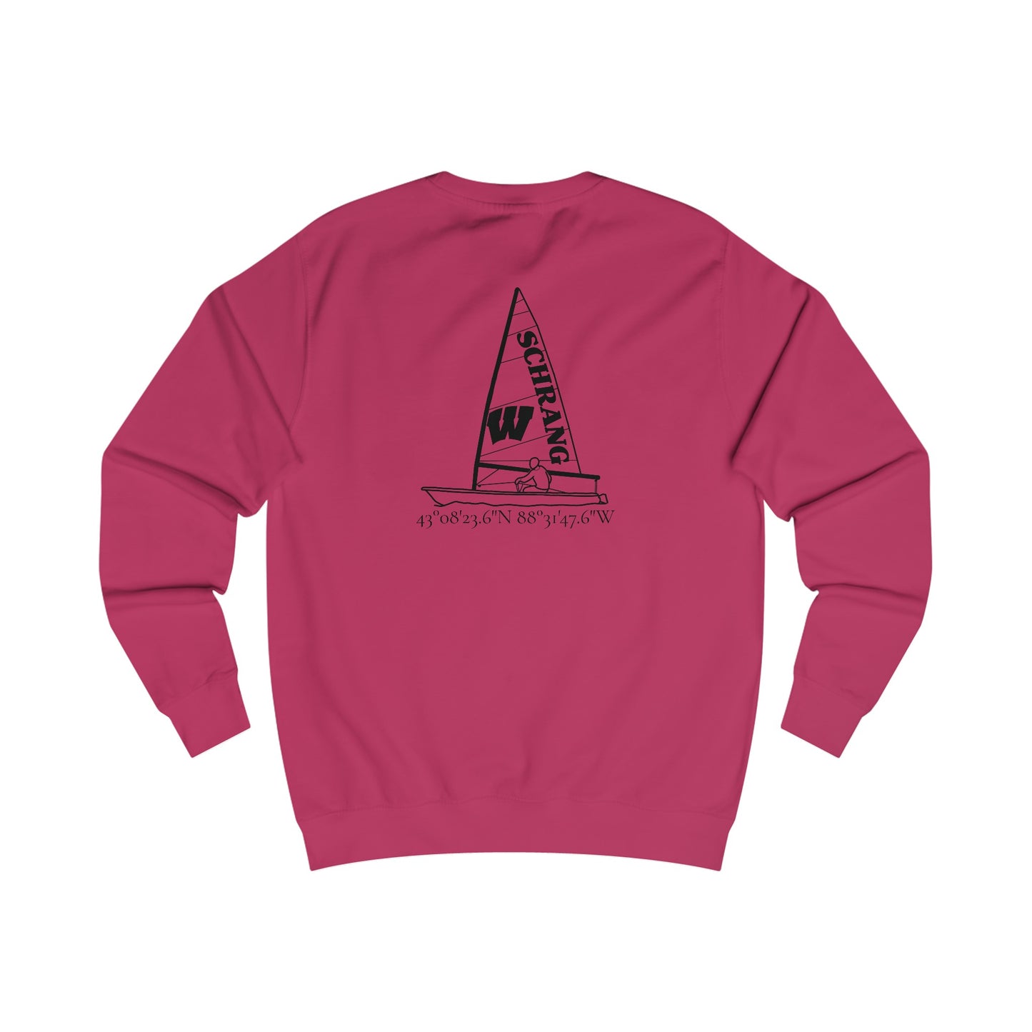 Shrang Sailing Compass Rose Unisex Crewneck Sweatshirt