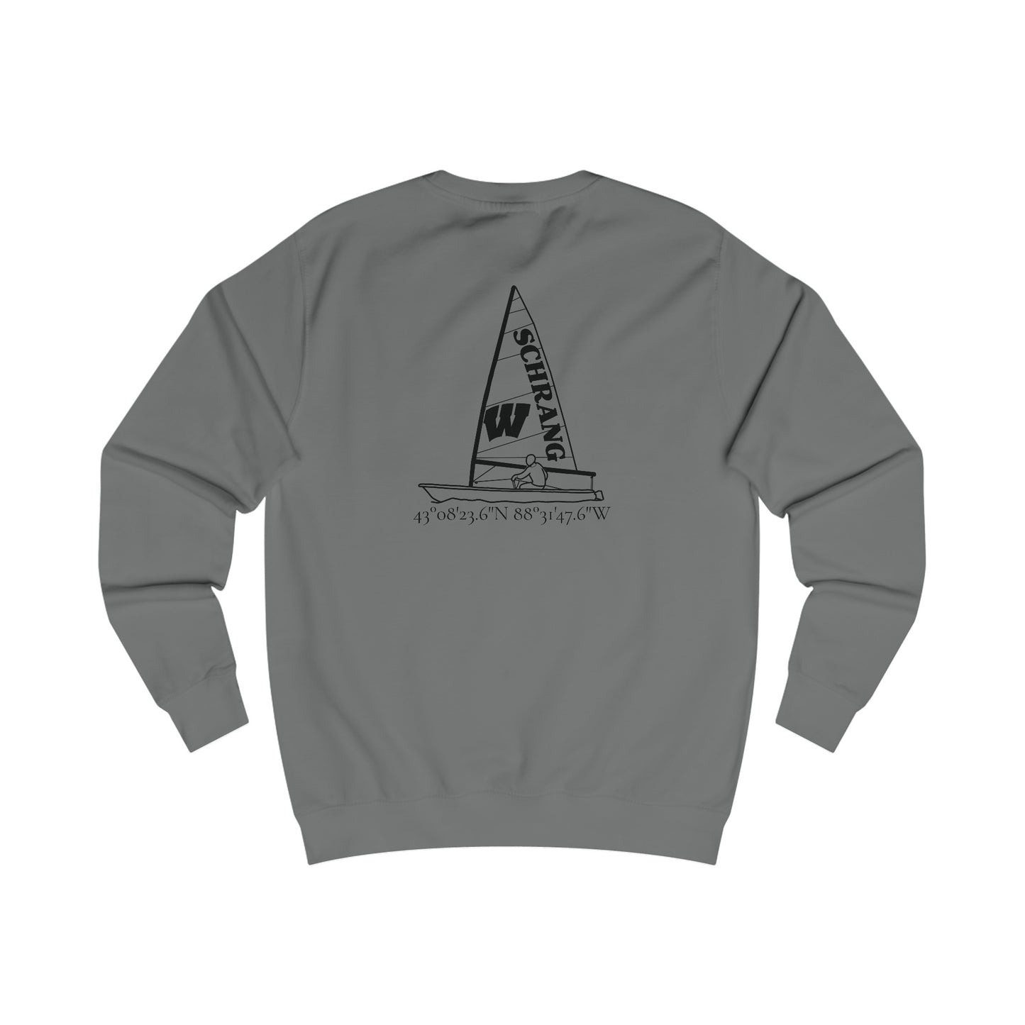 Shrang Sailing Compass Rose Unisex Crewneck Sweatshirt