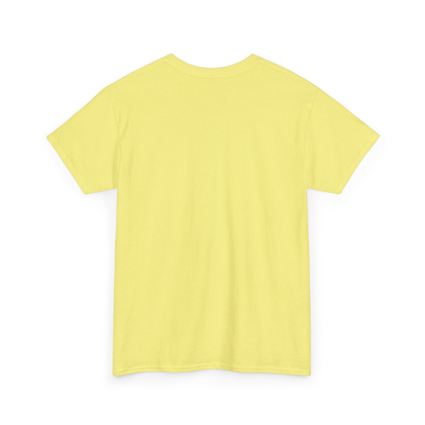 Unisex Heavy Cotton Tee (Kayak Dog Golden Retriever Design)